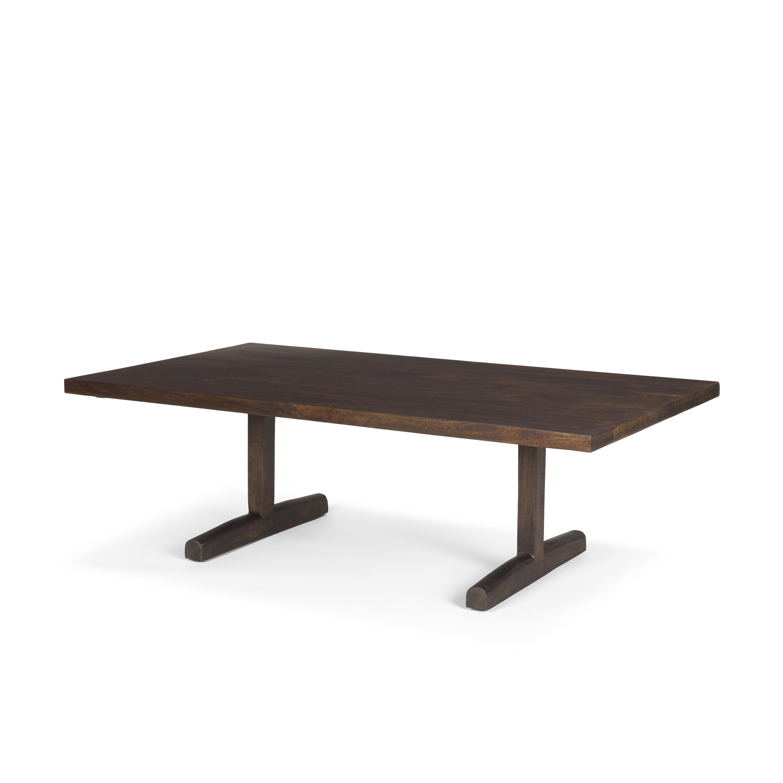 Viktor 55"L Solid Wood Coffee Table