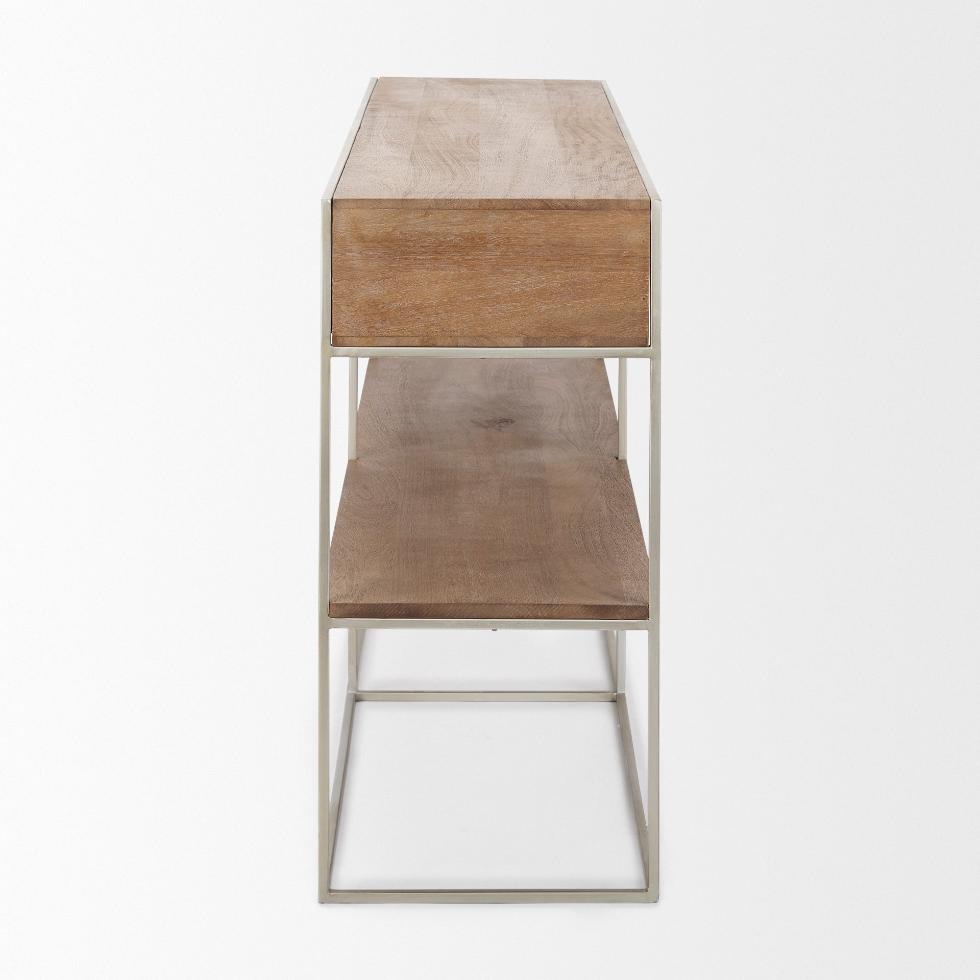 Morris I Brown Wood with Silver Metal Frame 2-Drawer Console Table Console Tables Mercana , Black Friday Sale Mercana Furniture Sale, Old Bones Co, Mid Century Furniture Sale, Four Hands Furniture, Black Friday Sale Morris I Brown Wood with Silver Metal Frame 2-Drawer Console Table,Gus Sale, Perigold Morris I Brown Wood with Silver Metal Frame 2-Drawer Console Table Console Tables Black Friday Sale , Perigold Sale Morris I Brown Wood with Silver Metal Frame 2-Drawer Console Table,Morris I Brown Wood with Si