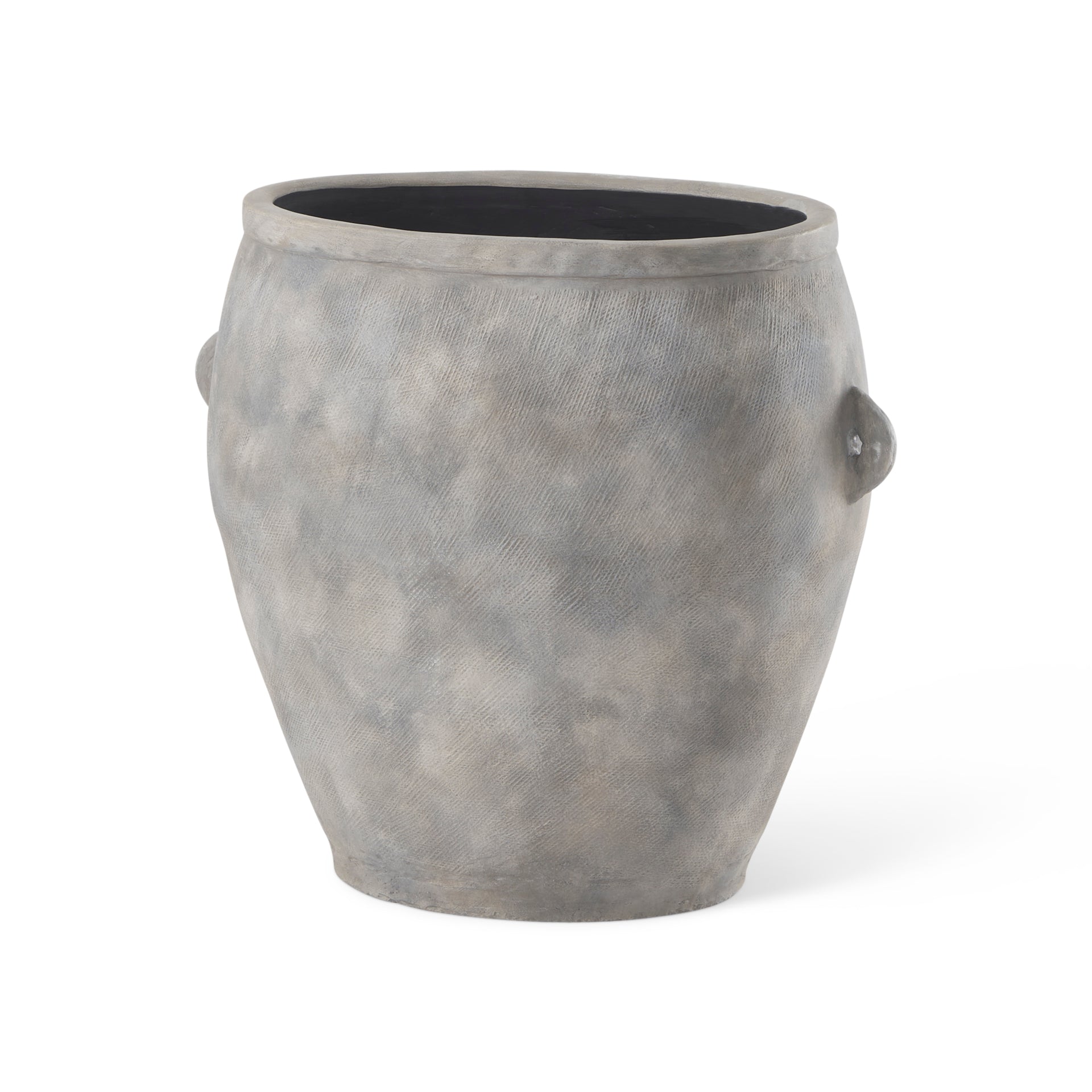 Zuma Light Gray Ceramic Floor Vase