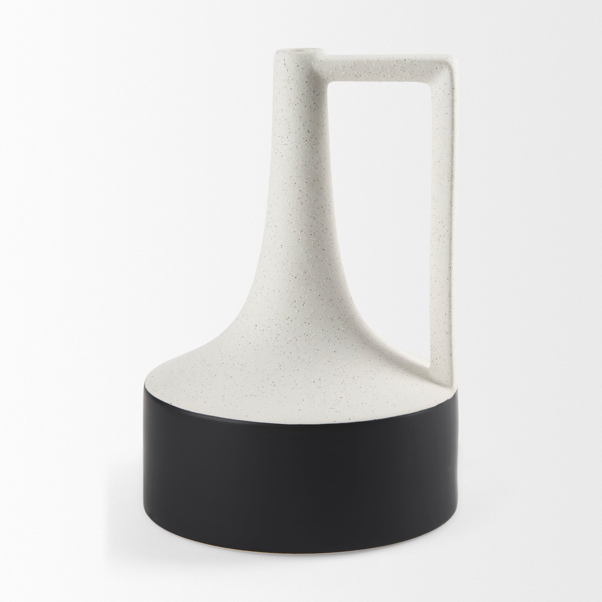Burton White and Black Ceramic Jug Vase Vases Mercana , Black Friday Sale Mercana Furniture Sale, Old Bones Co, Mid Century Furniture Sale, Four Hands Furniture, Black Friday Sale Burton White and Black Ceramic Jug Vase,Gus Sale, Perigold Burton White and Black Ceramic Jug Vase Vases Black Friday Sale , Perigold Sale Burton White and Black Ceramic Jug Vase,Burton White and Black Ceramic Jug Vase Lulu and Georgia, Burke Decor Sale Burton White and Black Ceramic Jug Vase, www.oldbonesco.com