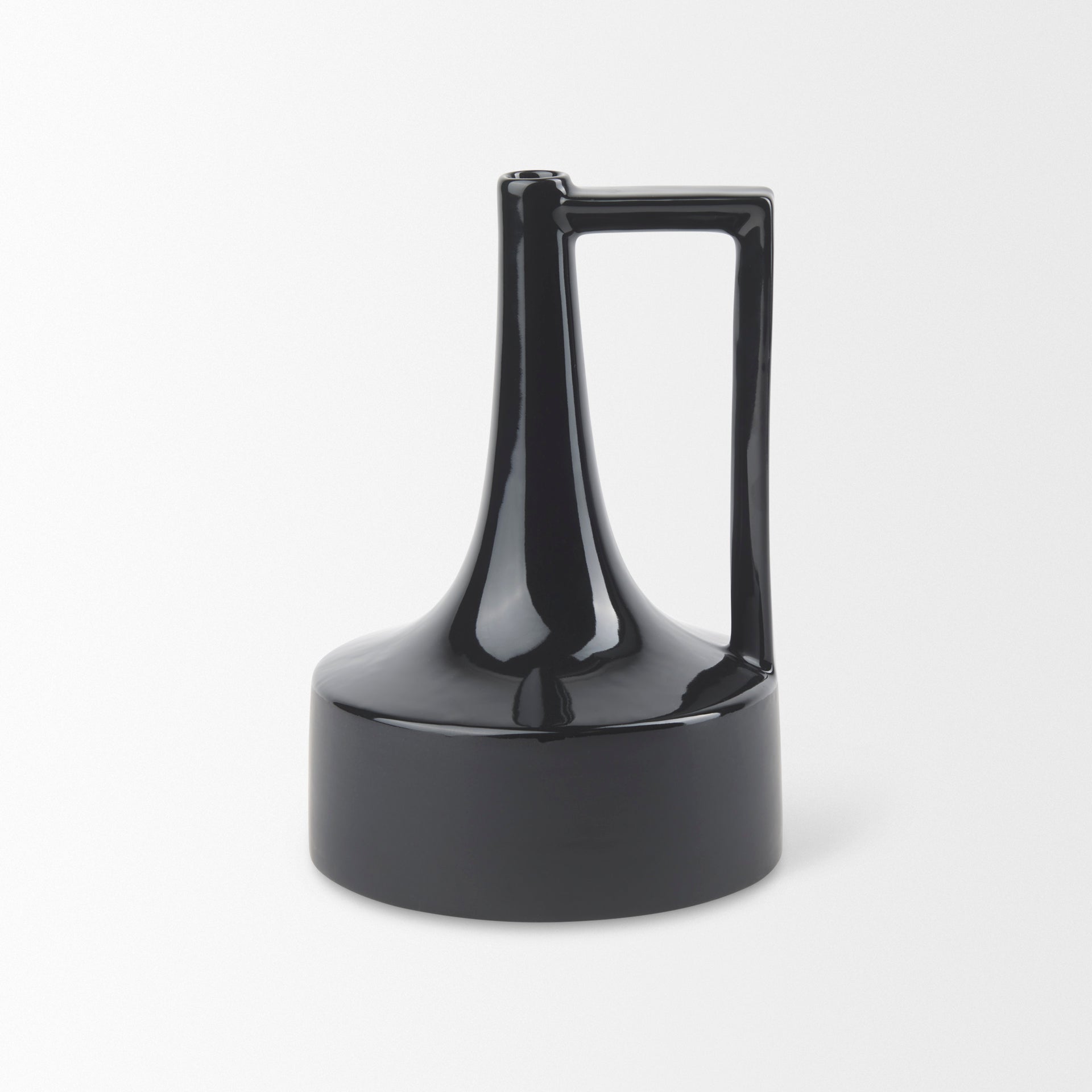 Burton Glossy and Matte Black Ceramic Jug Vase Vases Mercana , Black Friday Sale Mercana Furniture Sale, Old Bones Co, Mid Century Furniture Sale, Four Hands Furniture, Black Friday Sale Burton Glossy and Matte Black Ceramic Jug Vase,Gus Sale, Perigold Burton Glossy and Matte Black Ceramic Jug Vase Vases Black Friday Sale , Perigold Sale Burton Glossy and Matte Black Ceramic Jug Vase,Burton Glossy and Matte Black Ceramic Jug Vase Lulu and Georgia, Burke Decor Sale Burton Glossy and Matte Black Ceramic Jug V