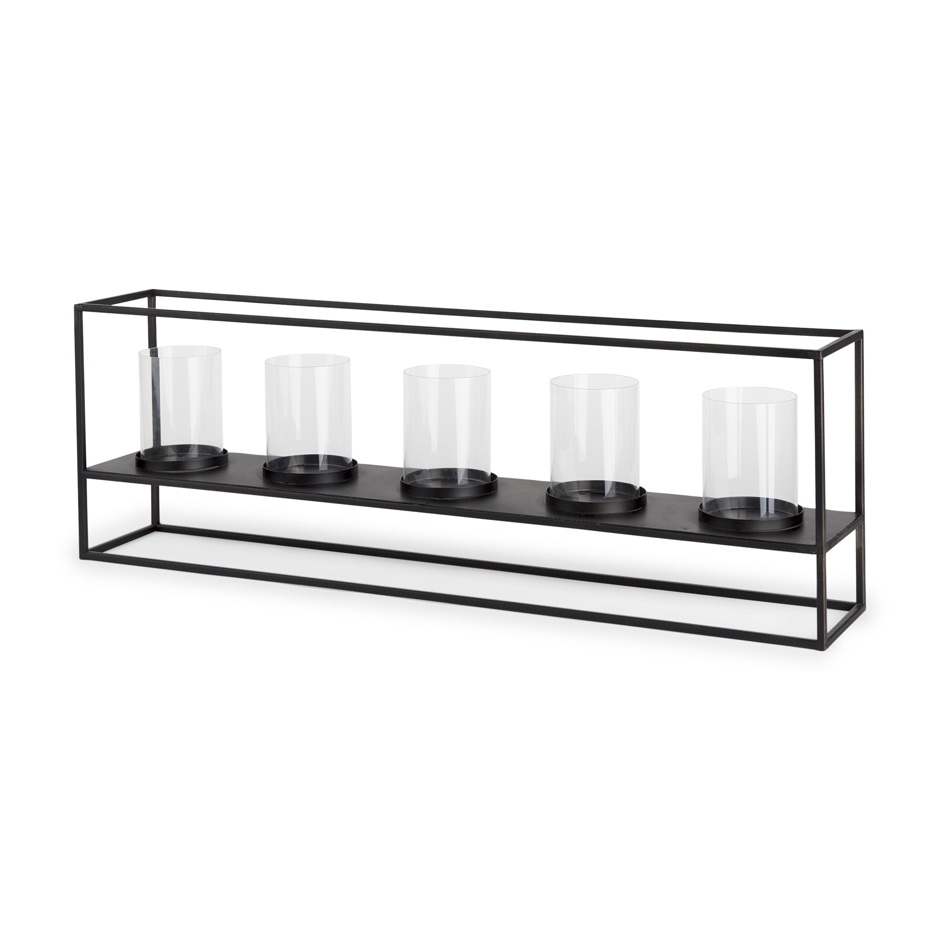 Cindy 5 Candle Matte Black Metal Hurricane Glass Tabletop Candle Holder Candle Holders Mercana , Black Friday Sale Mercana Furniture Sale, Old Bones Co, Mid Century Furniture Sale, Four Hands Furniture, Black Friday Sale Cindy 5 Candle Matte Black Metal Hurricane Glass Tabletop Candle Holder,Gus Sale, Perigold Cindy 5 Candle Matte Black Metal Hurricane Glass Tabletop Candle Holder Candle Holders Black Friday Sale , Perigold Sale Cindy 5 Candle Matte Black Metal Hurricane Glass Tabletop Candle Holder,Cindy 5