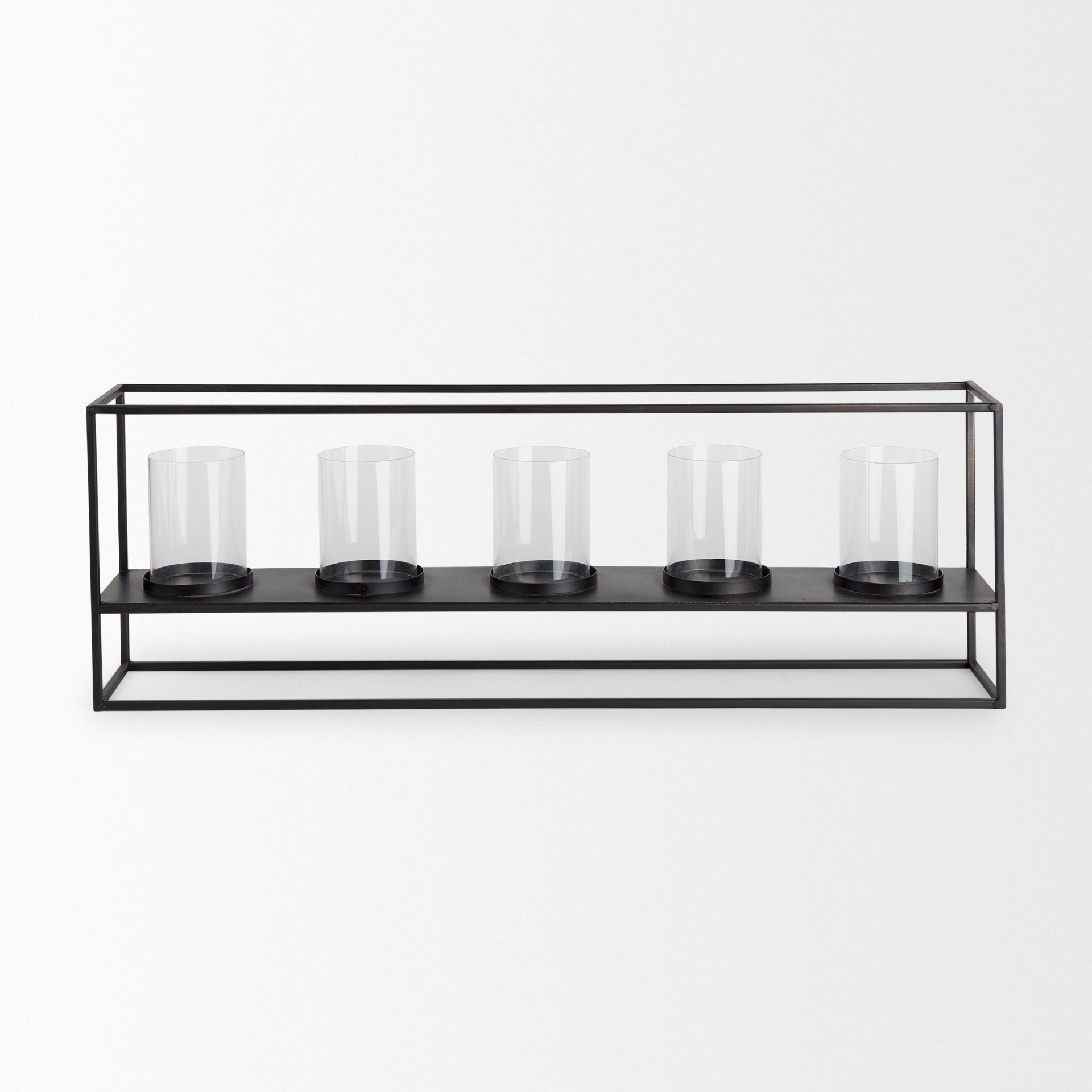 Cindy 5 Candle Matte Black Metal Hurricane Glass Tabletop Candle Holder Candle Holders Mercana , Black Friday Sale Mercana Furniture Sale, Old Bones Co, Mid Century Furniture Sale, Four Hands Furniture, Black Friday Sale Cindy 5 Candle Matte Black Metal Hurricane Glass Tabletop Candle Holder,Gus Sale, Perigold Cindy 5 Candle Matte Black Metal Hurricane Glass Tabletop Candle Holder Candle Holders Black Friday Sale , Perigold Sale Cindy 5 Candle Matte Black Metal Hurricane Glass Tabletop Candle Holder,Cindy 5
