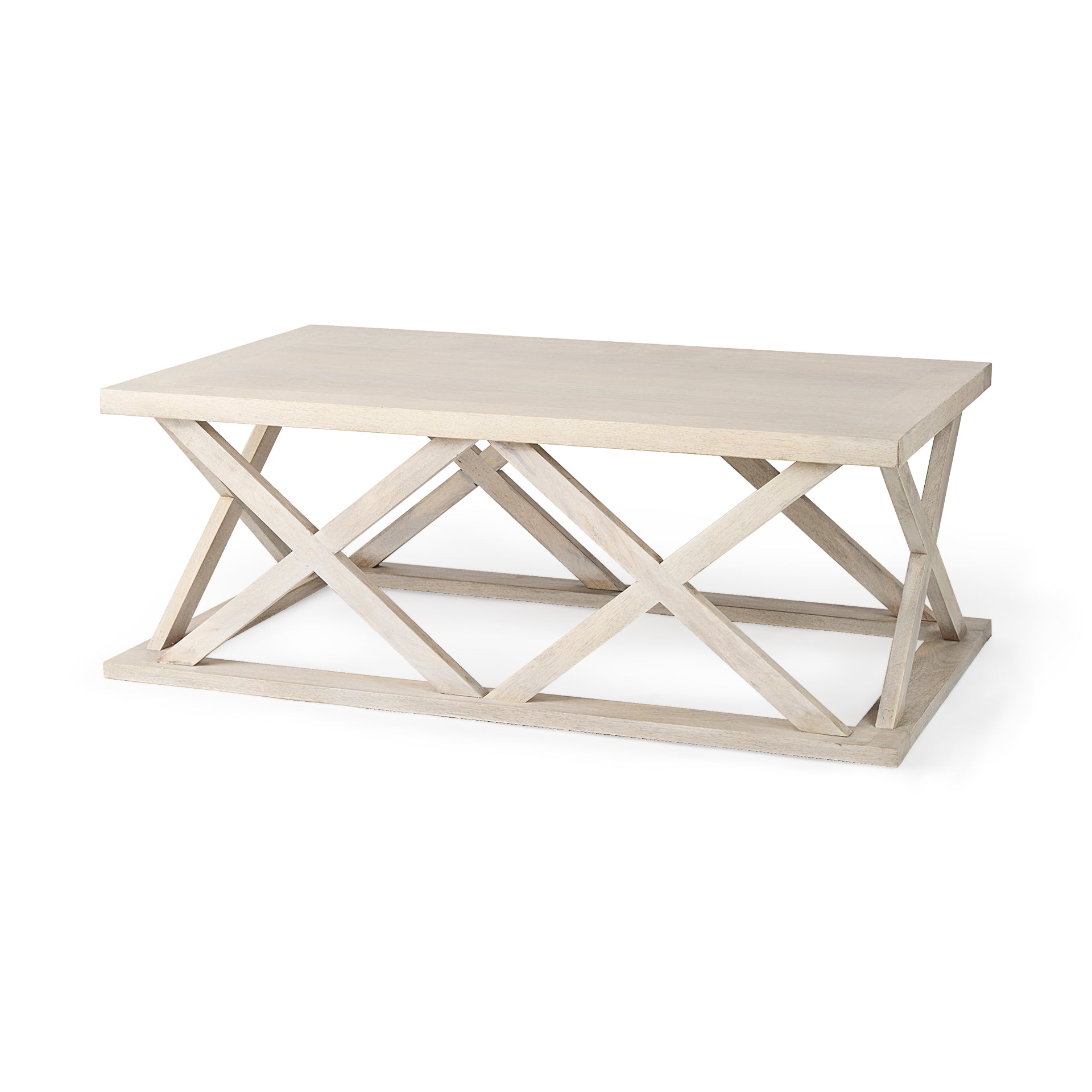Forsey Wood Rectangular Coffee Table
