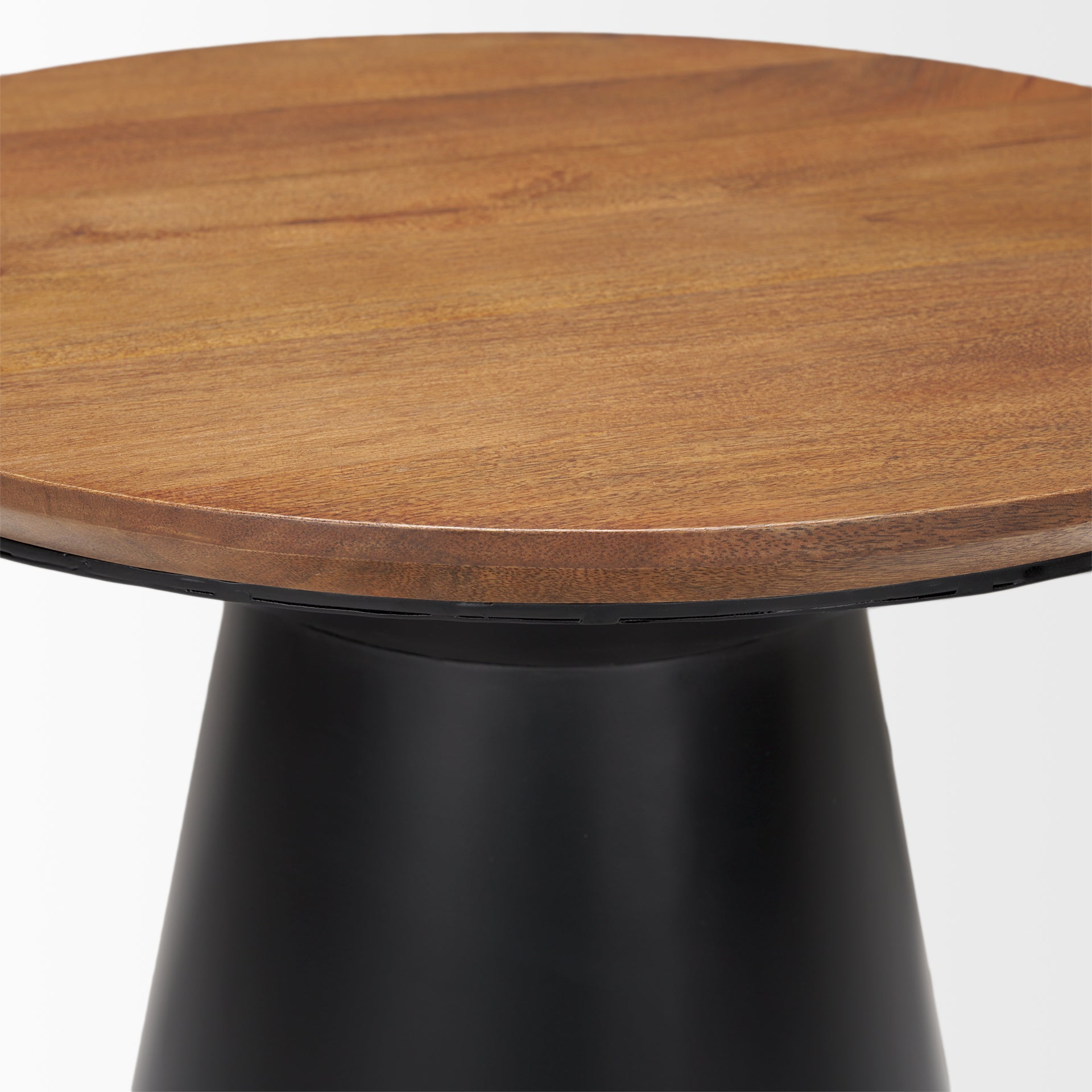 Mitchell Black Metal Pedetal Base with Brown Wood Top Side Table Side & End Tables Mercana , Black Friday Sale Mercana Furniture Sale, Old Bones Co, Mid Century Furniture Sale, Four Hands Furniture, Black Friday Sale Mitchell Black Metal Pedetal Base with Brown Wood Top Side Table,Gus Sale, Perigold Mitchell Black Metal Pedetal Base with Brown Wood Top Side Table Side & End Tables Black Friday Sale , Perigold Sale Mitchell Black Metal Pedetal Base with Brown Wood Top Side Table,Mitchell Black Metal Pedetal 