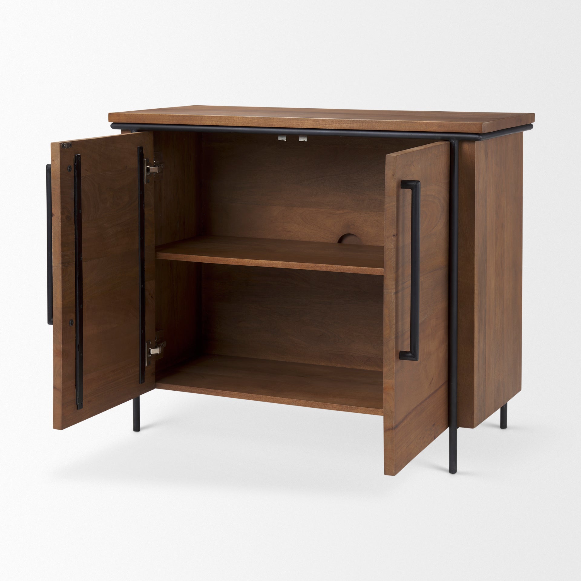 Maddox Brown Solid Wood Black Metal 2-Door Accent Cabinet Credenzas & Sideboards Mercana , Black Friday Sale Mercana Furniture Sale, Old Bones Co, Mid Century Furniture Sale, Four Hands Furniture, Black Friday Sale Maddox Brown Solid Wood Black Metal 2-Door Accent Cabinet,Gus Sale, Perigold Maddox Brown Solid Wood Black Metal 2-Door Accent Cabinet Credenzas & Sideboards Black Friday Sale , Perigold Sale Maddox Brown Solid Wood Black Metal 2-Door Accent Cabinet,Maddox Brown Solid Wood Black Metal 2-Door Acce