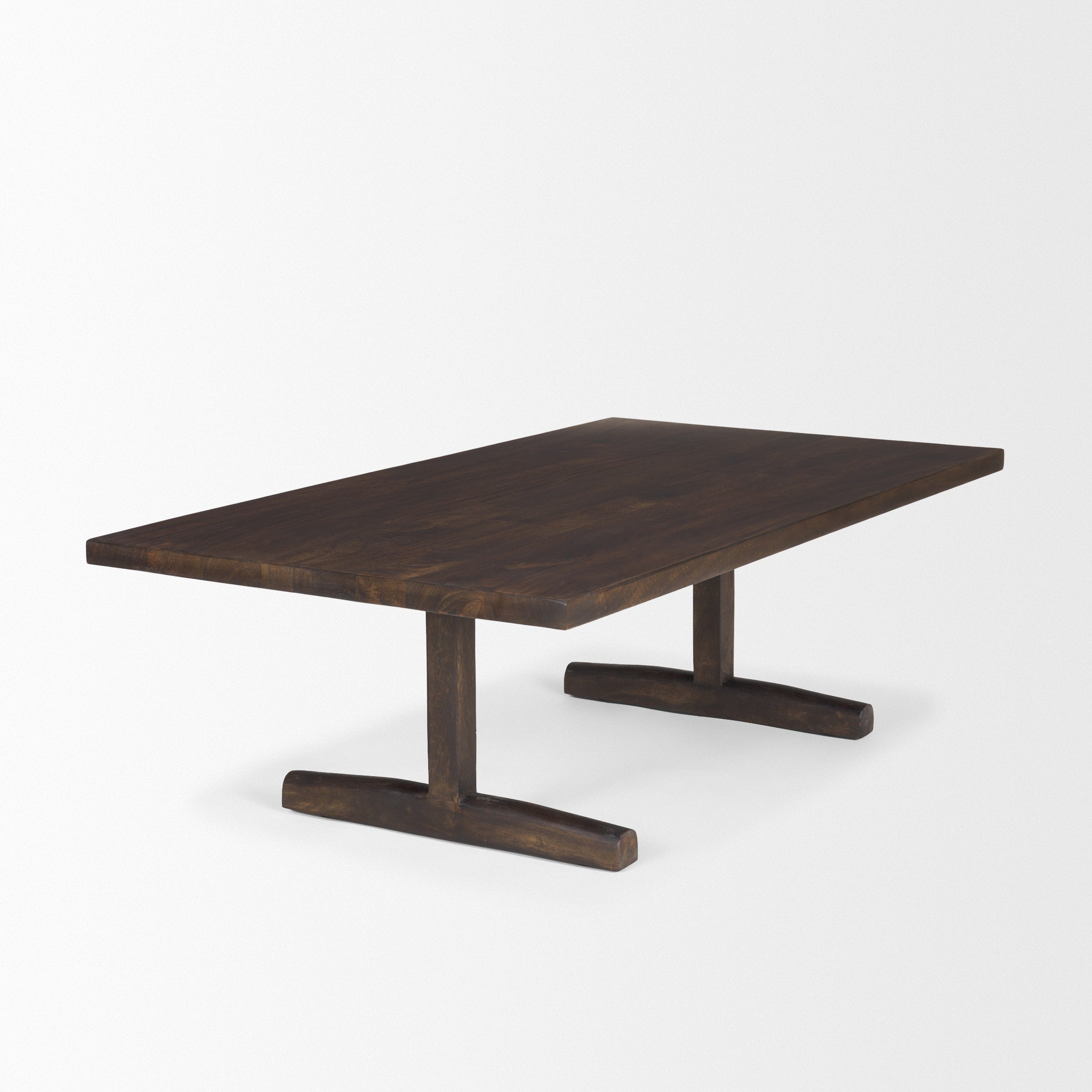 Viktor 55"L Solid Wood Coffee Table