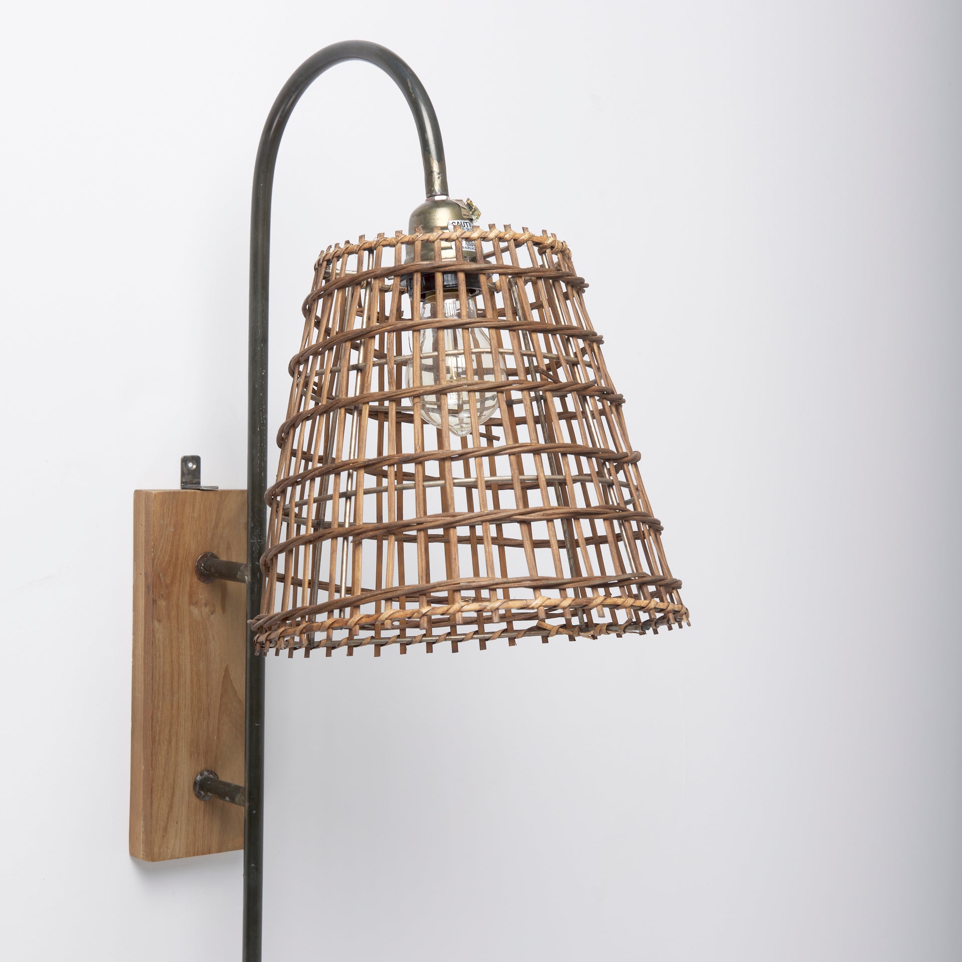 Kiley Brown Woven Shade with Black Metal Wall Sconce Sconces Mercana , Black Friday Sale Mercana Furniture Sale, Old Bones Co, Mid Century Furniture Sale, Four Hands Furniture, Black Friday Sale Kiley Brown Woven Shade with Black Metal Wall Sconce,Gus Sale, Perigold Kiley Brown Woven Shade with Black Metal Wall Sconce Sconces Black Friday Sale , Perigold Sale Kiley Brown Woven Shade with Black Metal Wall Sconce,Kiley Brown Woven Shade with Black Metal Wall Sconce Lulu and Georgia, Burke Decor Sale Kiley Bro