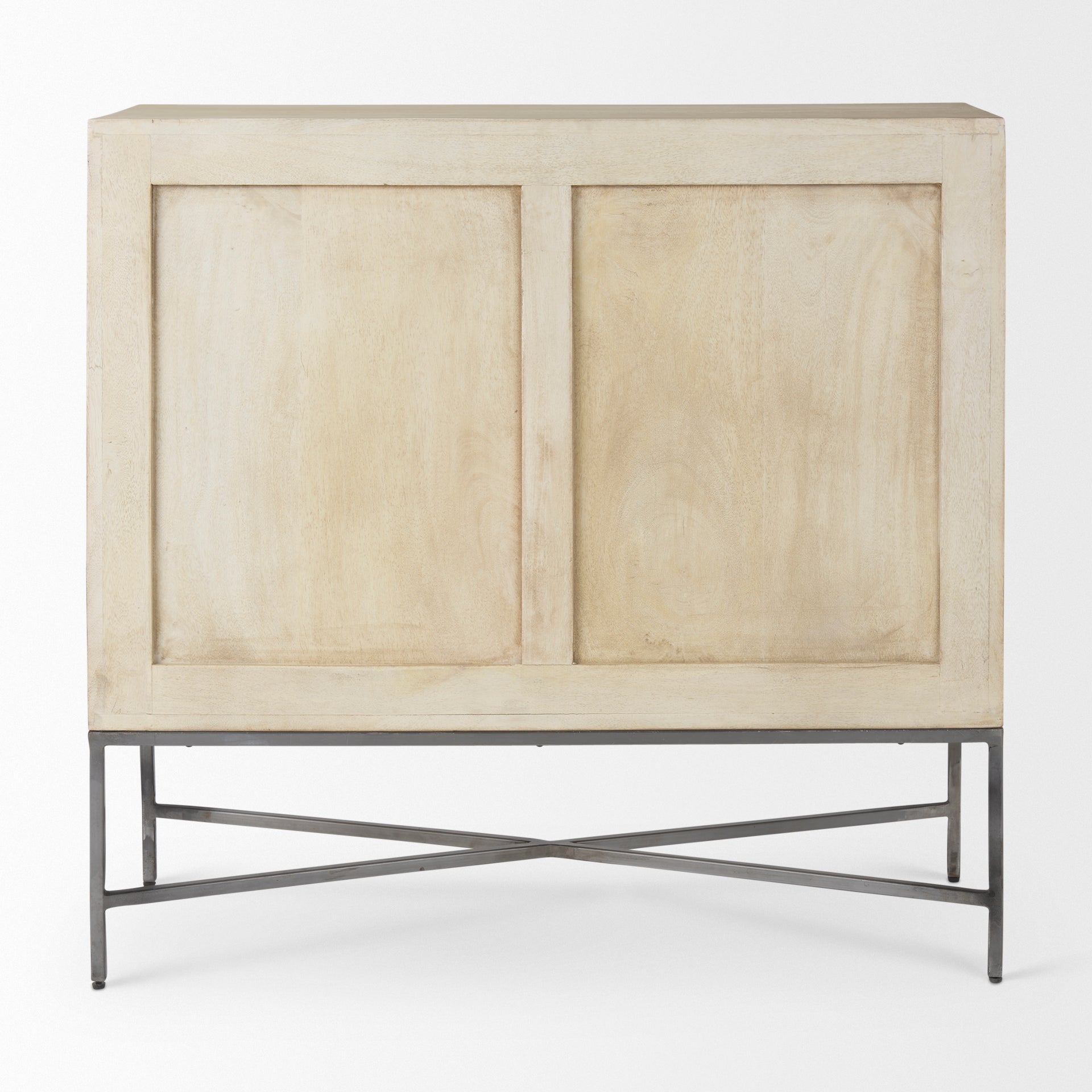 Hogarth 2 Door Blonde Wood Accent Cabinet