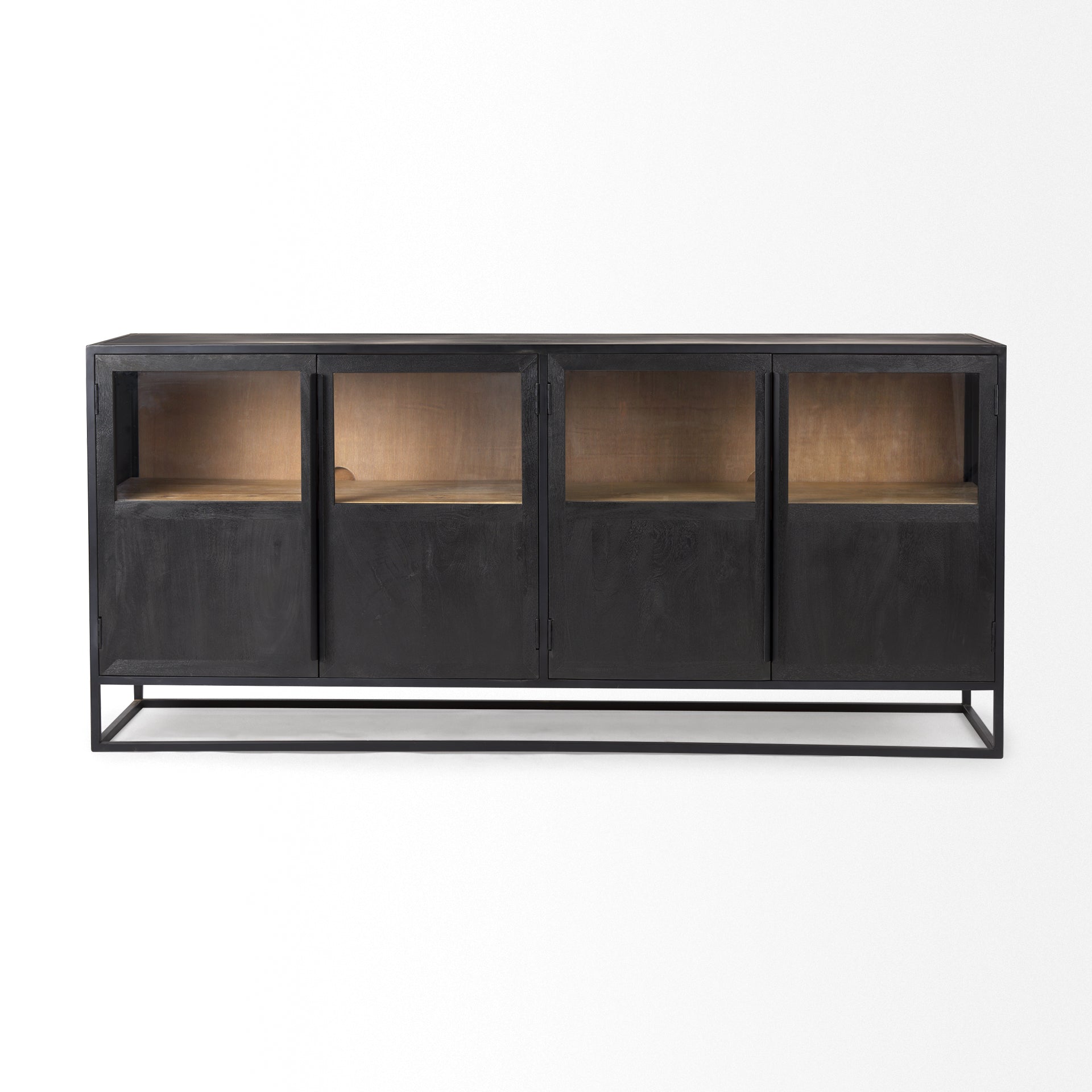 Sloan Black Wood with Black Metal Frame Sideboard Credenzas & Sideboards Mercana , Black Friday Sale Mercana Furniture Sale, Old Bones Co, Mid Century Furniture Sale, Four Hands Furniture, Black Friday Sale Sloan Black Wood with Black Metal Frame Sideboard,Gus Sale, Perigold Sloan Black Wood with Black Metal Frame Sideboard Credenzas & Sideboards Black Friday Sale , Perigold Sale Sloan Black Wood with Black Metal Frame Sideboard,Sloan Black Wood with Black Metal Frame Sideboard Lulu and Georgia, Burke Decor