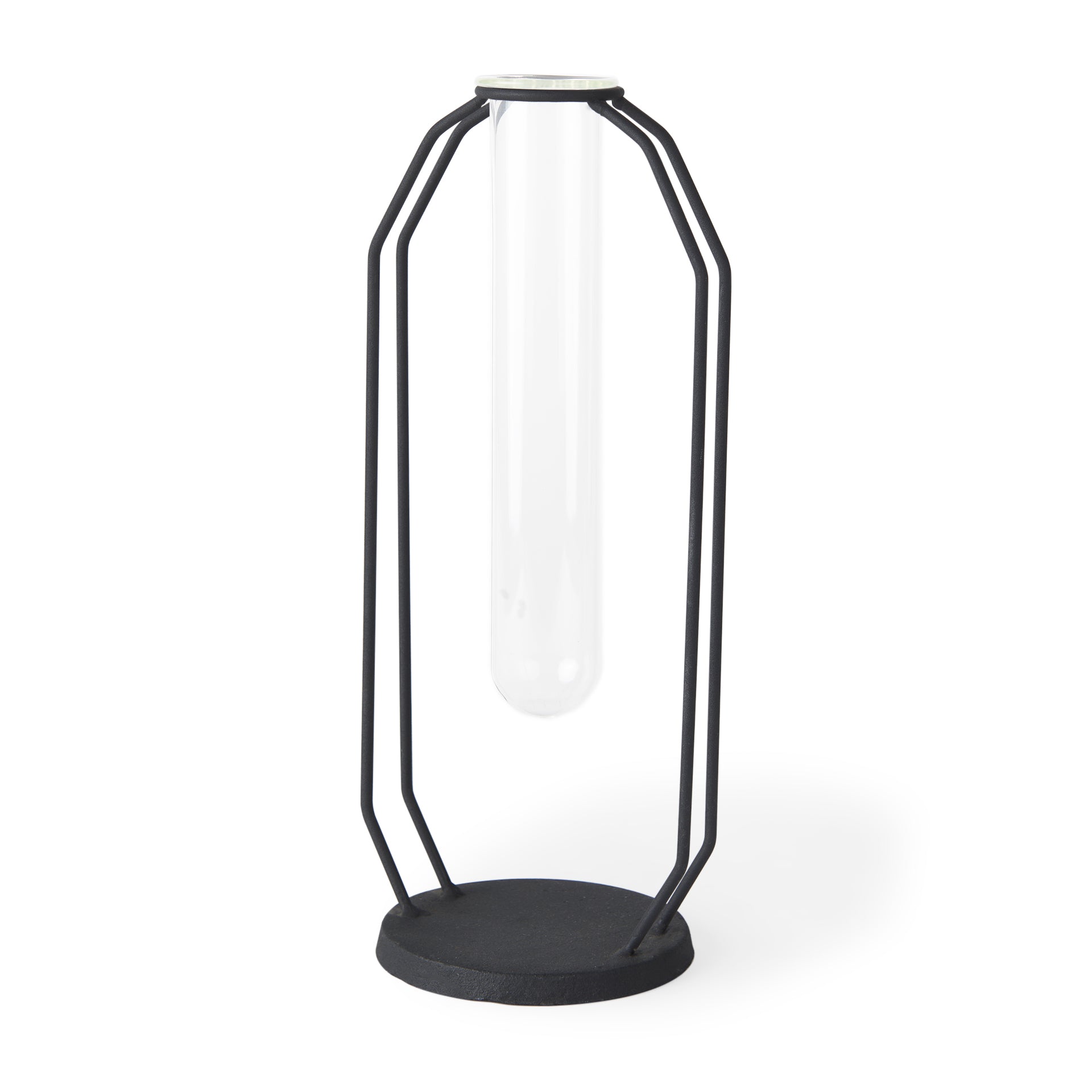 Aria Metal and Glass Decorative Accent
