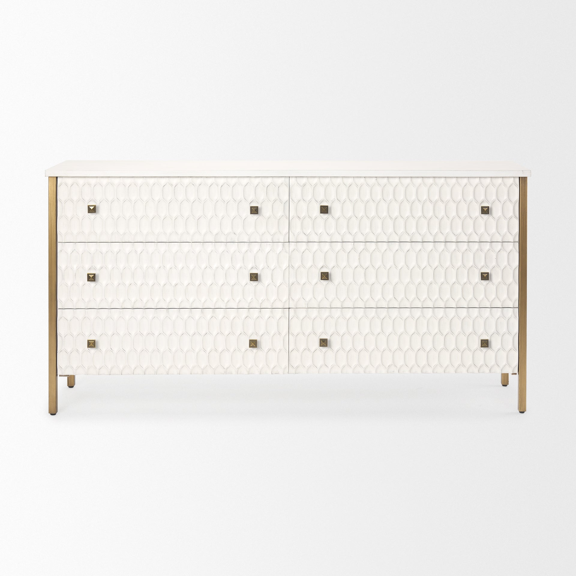 Savannah White Fir Veneer with Gold Metal Accents 6-Drawer Sideboard Credenzas & Sideboards Mercana , Black Friday Sale Mercana Furniture Sale, Old Bones Co, Mid Century Furniture Sale, Four Hands Furniture, Black Friday Sale Savannah White Fir Veneer with Gold Metal Accents 6-Drawer Sideboard,Gus Sale, Perigold Savannah White Fir Veneer with Gold Metal Accents 6-Drawer Sideboard Credenzas & Sideboards Black Friday Sale , Perigold Sale Savannah White Fir Veneer with Gold Metal Accents 6-Drawer Sideboard,Sav