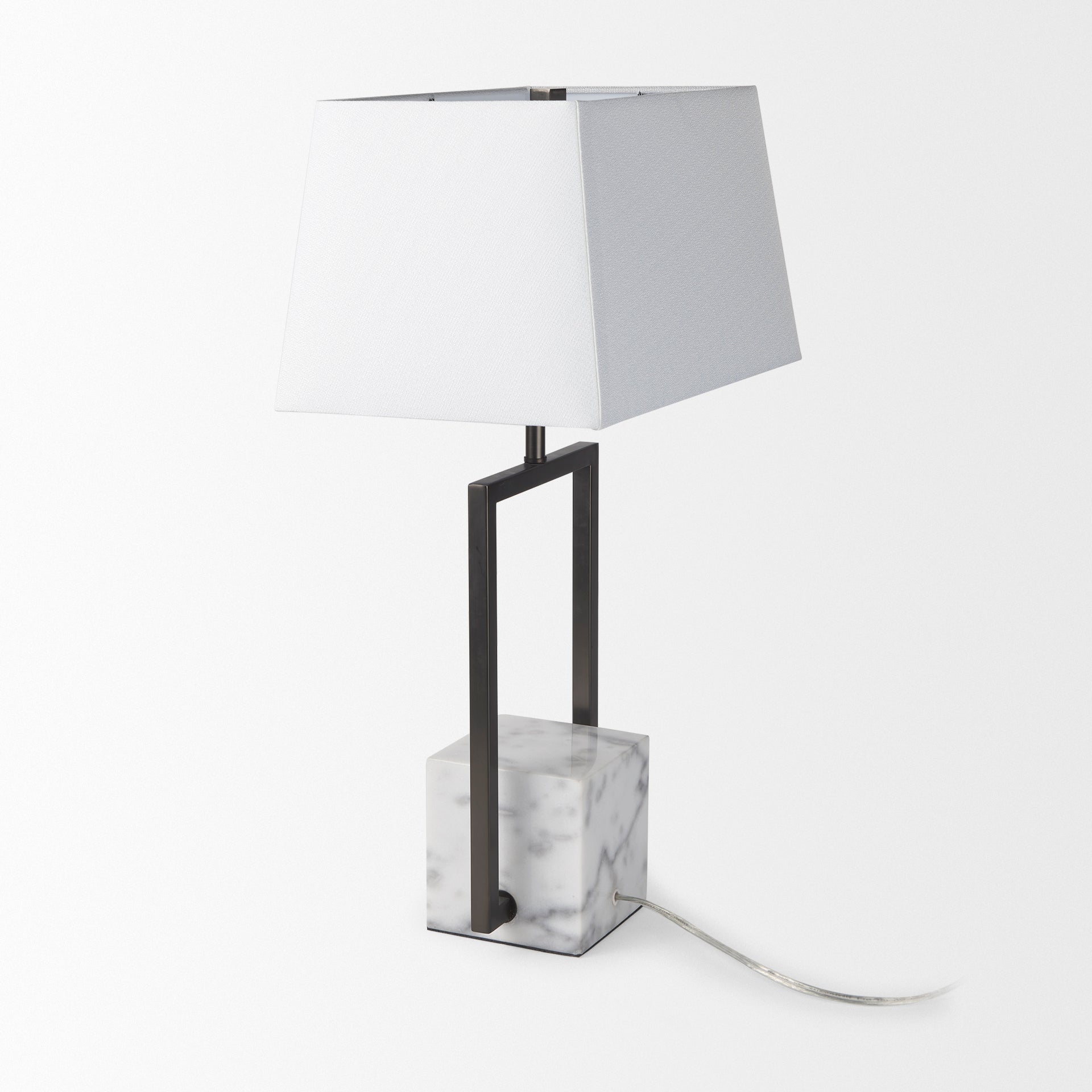 Peyton Black Metal with Marble Cube and White Shade Table Lamp Table & Desk Lamps Mercana , Black Friday Sale Mercana Furniture Sale, Old Bones Co, Mid Century Furniture Sale, Four Hands Furniture, Black Friday Sale Peyton Black Metal with Marble Cube and White Shade Table Lamp,Gus Sale, Perigold Peyton Black Metal with Marble Cube and White Shade Table Lamp Table & Desk Lamps Black Friday Sale , Perigold Sale Peyton Black Metal with Marble Cube and White Shade Table Lamp,Peyton Black Metal with Marble Cube
