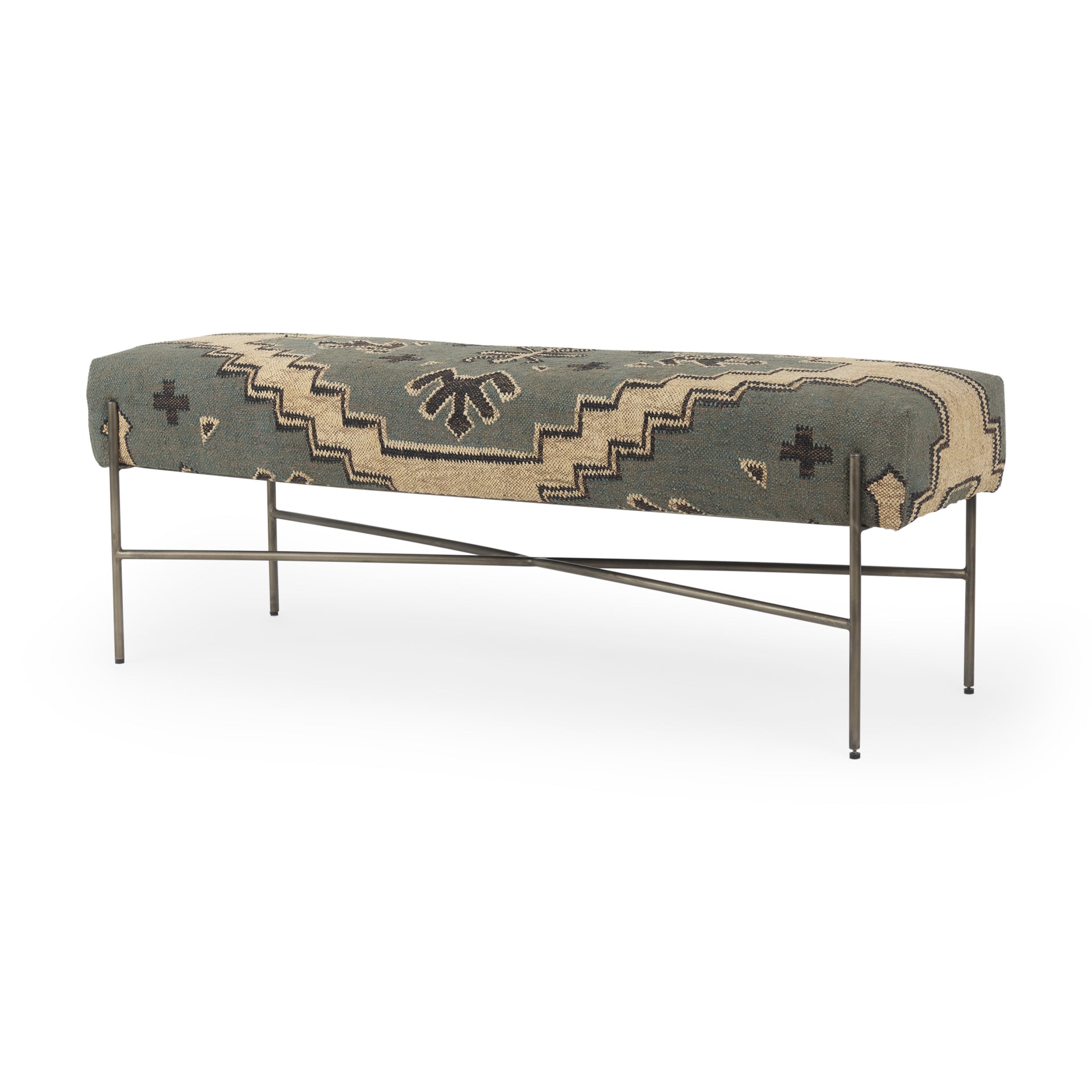 Avery I Multi Colored Upholstered Patterned Seat Accent Bench Benches Mercana , Black Friday Sale Mercana Furniture Sale, Old Bones Co, Mid Century Furniture Sale, Four Hands Furniture, Black Friday Sale Avery I Multi Colored Upholstered Patterned Seat Accent Bench,Gus Sale, Perigold Avery I Multi Colored Upholstered Patterned Seat Accent Bench Benches Black Friday Sale , Perigold Sale Avery I Multi Colored Upholstered Patterned Seat Accent Bench,Avery I Multi Colored Upholstered Patterned Seat Accent Bench
