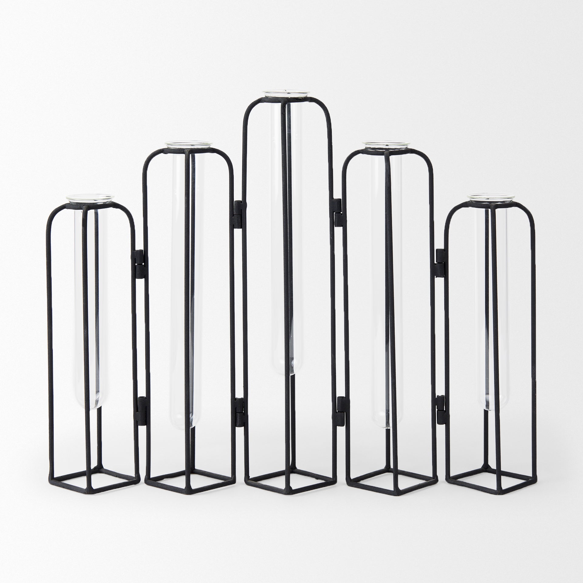 Mila Metal and Glass Decorative Accent