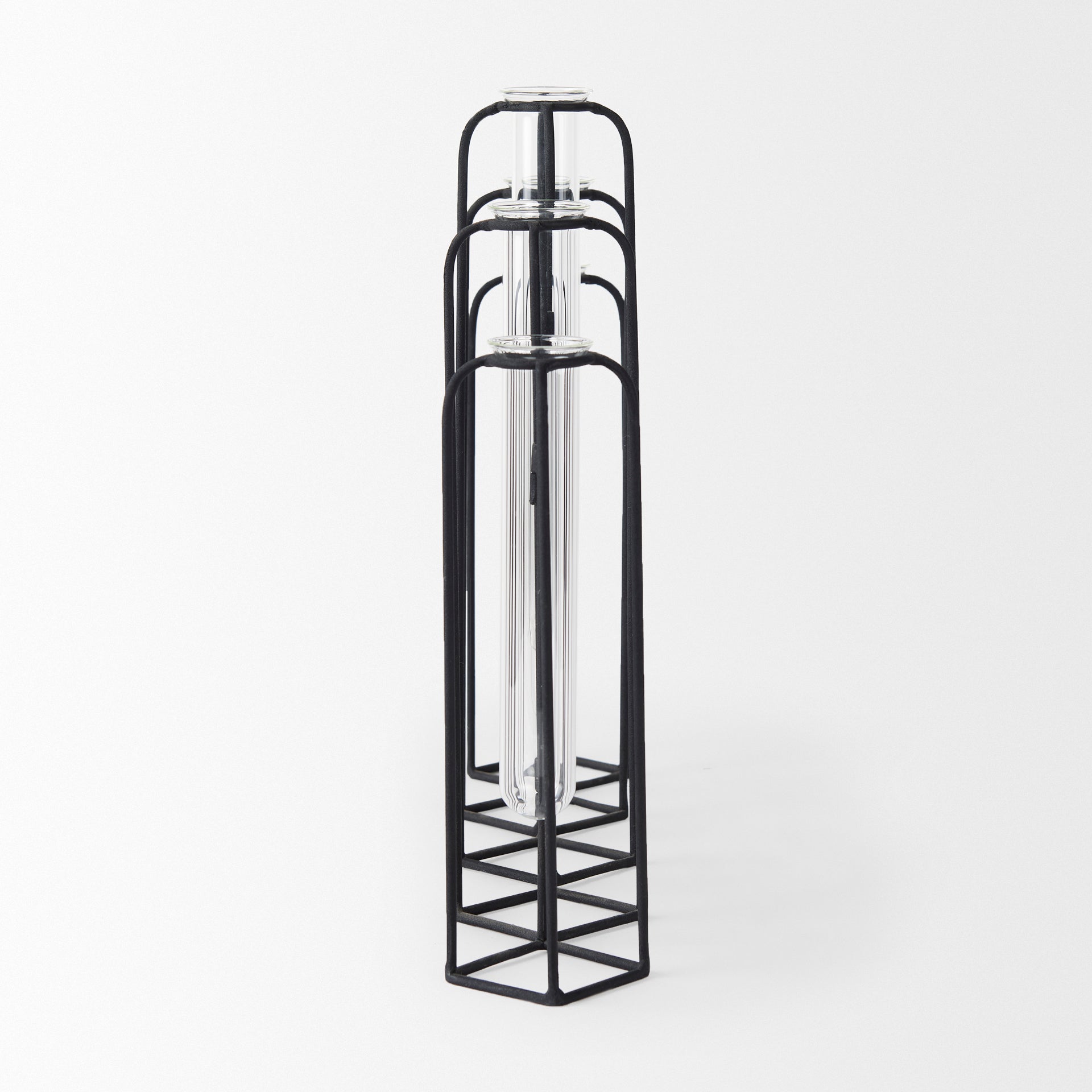 Mila Metal and Glass Decorative Accent