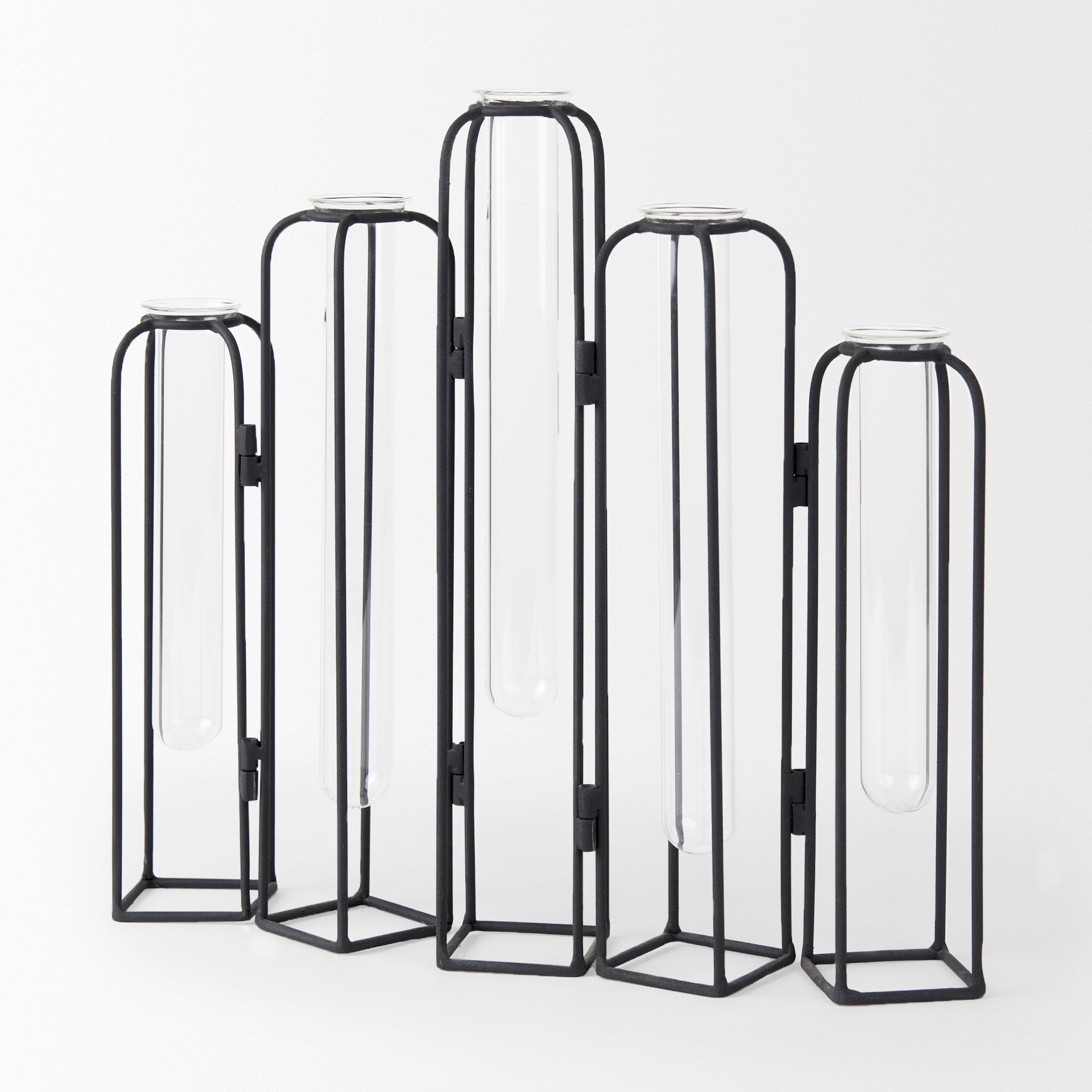Mila Metal and Glass Decorative Accent