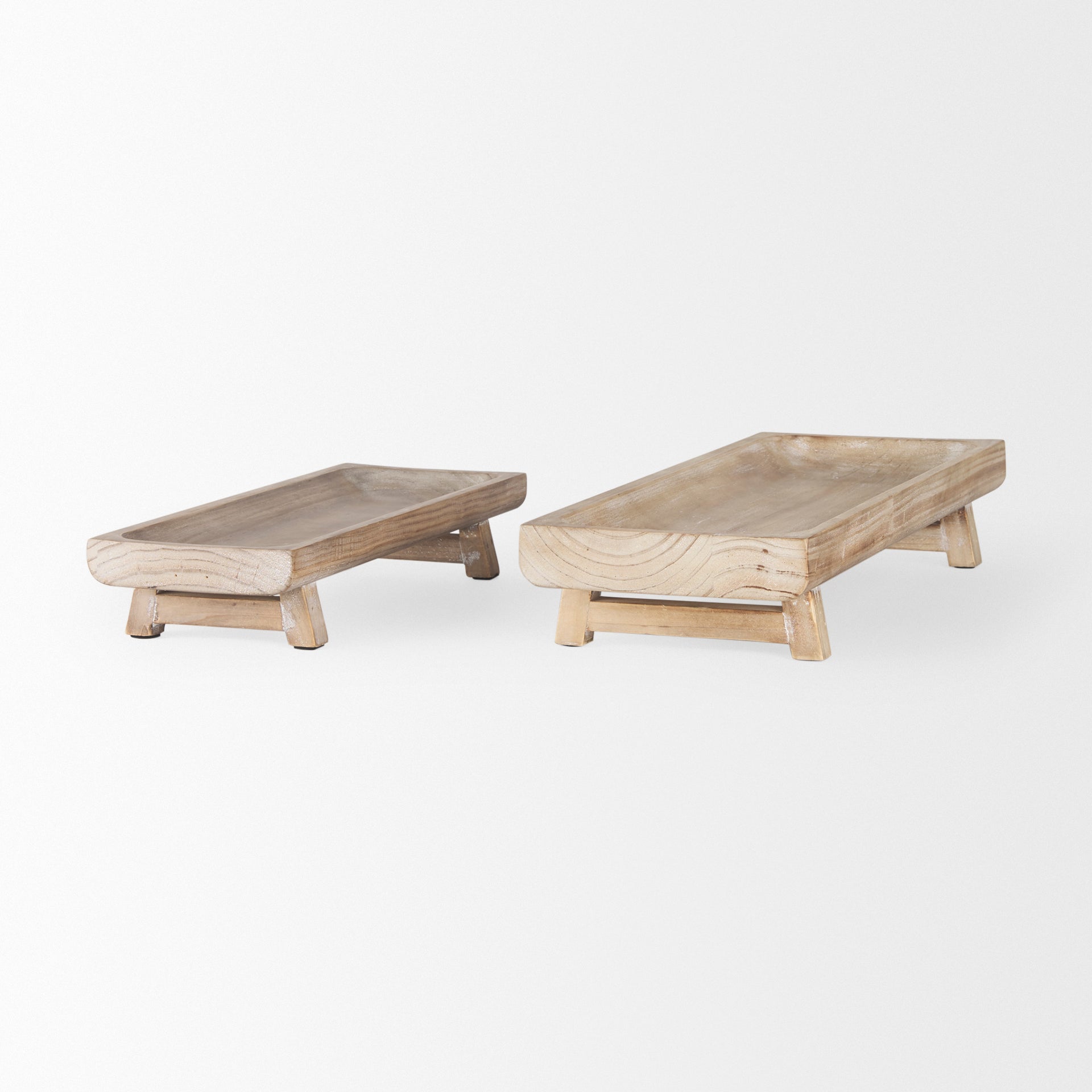 Carver Rectangular White Washed Wood Trays - Set of 2 Trays & Containers Mercana , Black Friday Sale Mercana Furniture Sale, Old Bones Co, Mid Century Furniture Sale, Four Hands Furniture, Black Friday Sale Carver Rectangular White Washed Wood Trays - Set of 2,Gus Sale, Perigold Carver Rectangular White Washed Wood Trays - Set of 2 Trays & Containers Black Friday Sale , Perigold Sale Carver Rectangular White Washed Wood Trays - Set of 2,Carver Rectangular White Washed Wood Trays - Set of 2 Lulu and Georgia,