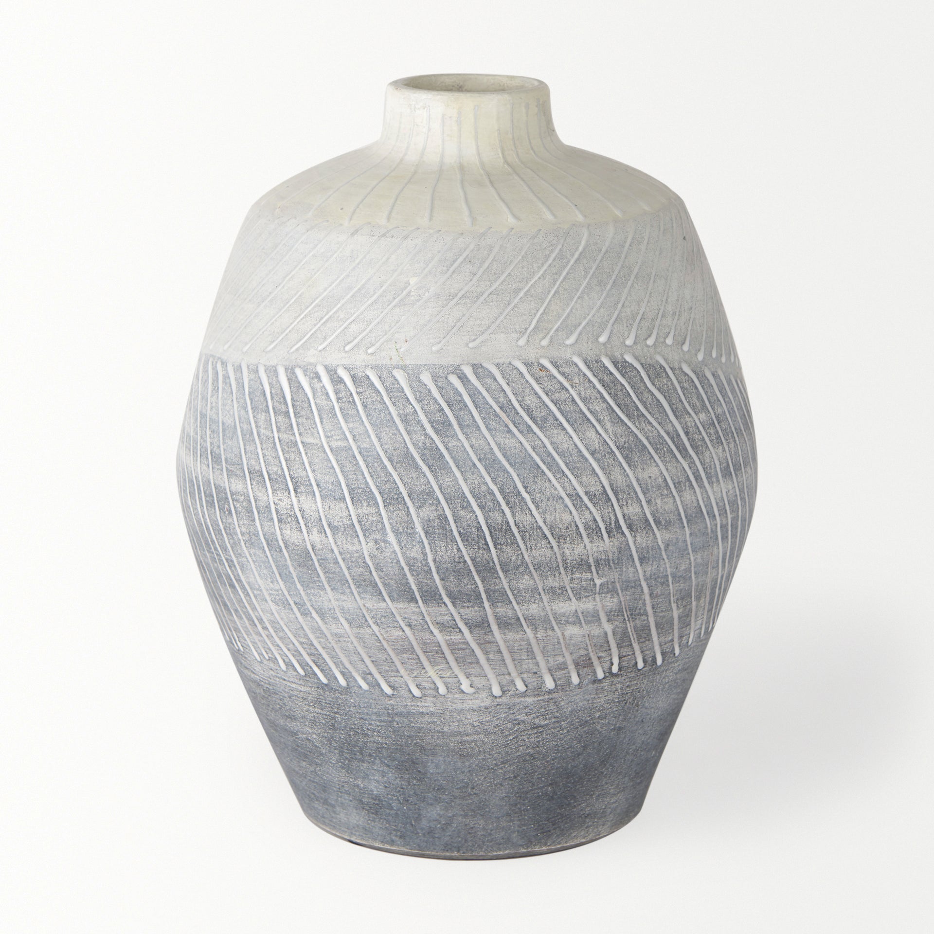 Blume Off-White with Gray Textured Vase Vases Mercana , Black Friday Sale Mercana Furniture Sale, Old Bones Co, Mid Century Furniture Sale, Four Hands Furniture, Black Friday Sale Blume Off-White with Gray Textured Vase,Gus Sale, Perigold Blume Off-White with Gray Textured Vase Vases Black Friday Sale , Perigold Sale Blume Off-White with Gray Textured Vase,Blume Off-White with Gray Textured Vase Lulu and Georgia, Burke Decor Sale Blume Off-White with Gray Textured Vase, www.oldbonesco.com
