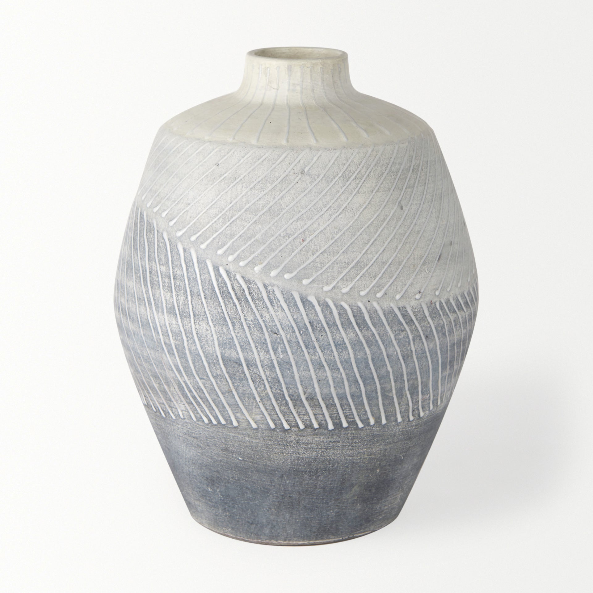 Blume Off-White with Gray Textured Vase Vases Mercana , Black Friday Sale Mercana Furniture Sale, Old Bones Co, Mid Century Furniture Sale, Four Hands Furniture, Black Friday Sale Blume Off-White with Gray Textured Vase,Gus Sale, Perigold Blume Off-White with Gray Textured Vase Vases Black Friday Sale , Perigold Sale Blume Off-White with Gray Textured Vase,Blume Off-White with Gray Textured Vase Lulu and Georgia, Burke Decor Sale Blume Off-White with Gray Textured Vase, www.oldbonesco.com