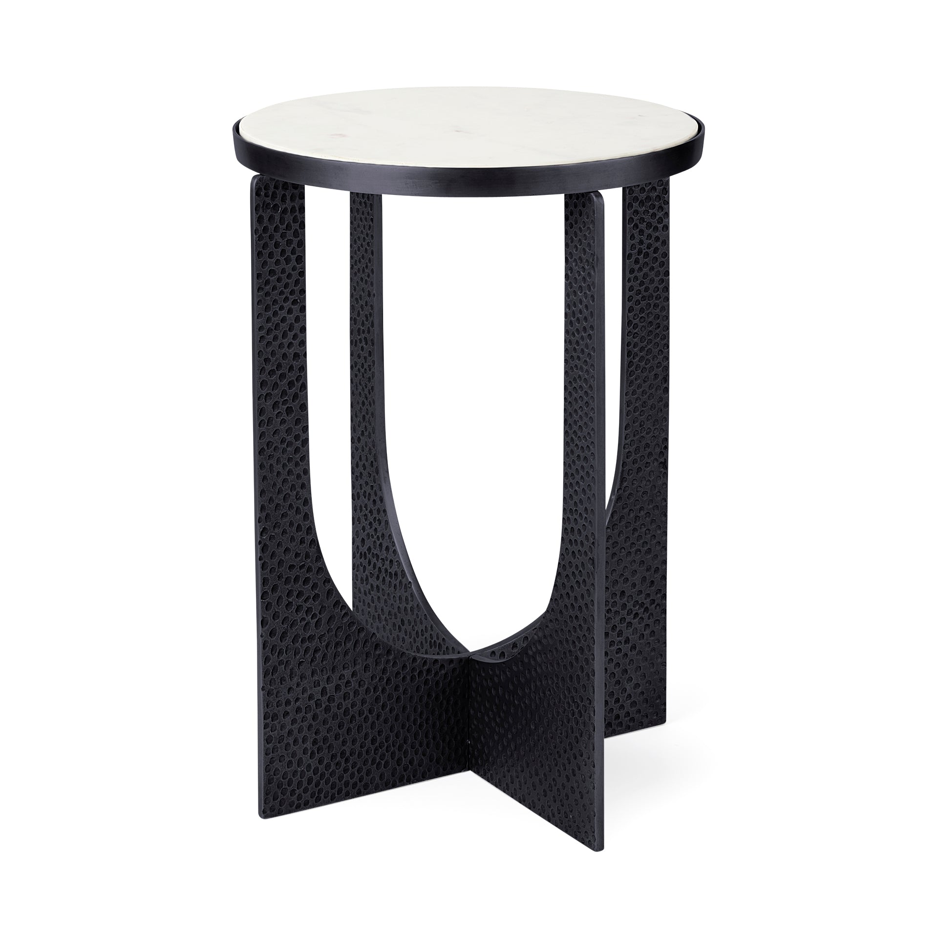 Preston White Marble Top with Matte Black Metal Accent Table Side & End Tables Mercana , Black Friday Sale Mercana Furniture Sale, Old Bones Co, Mid Century Furniture Sale, Four Hands Furniture, Black Friday Sale Preston White Marble Top with Matte Black Metal Accent Table,Gus Sale, Perigold Preston White Marble Top with Matte Black Metal Accent Table Side & End Tables Black Friday Sale , Perigold Sale Preston White Marble Top with Matte Black Metal Accent Table,Preston White Marble Top with Matte Black Met