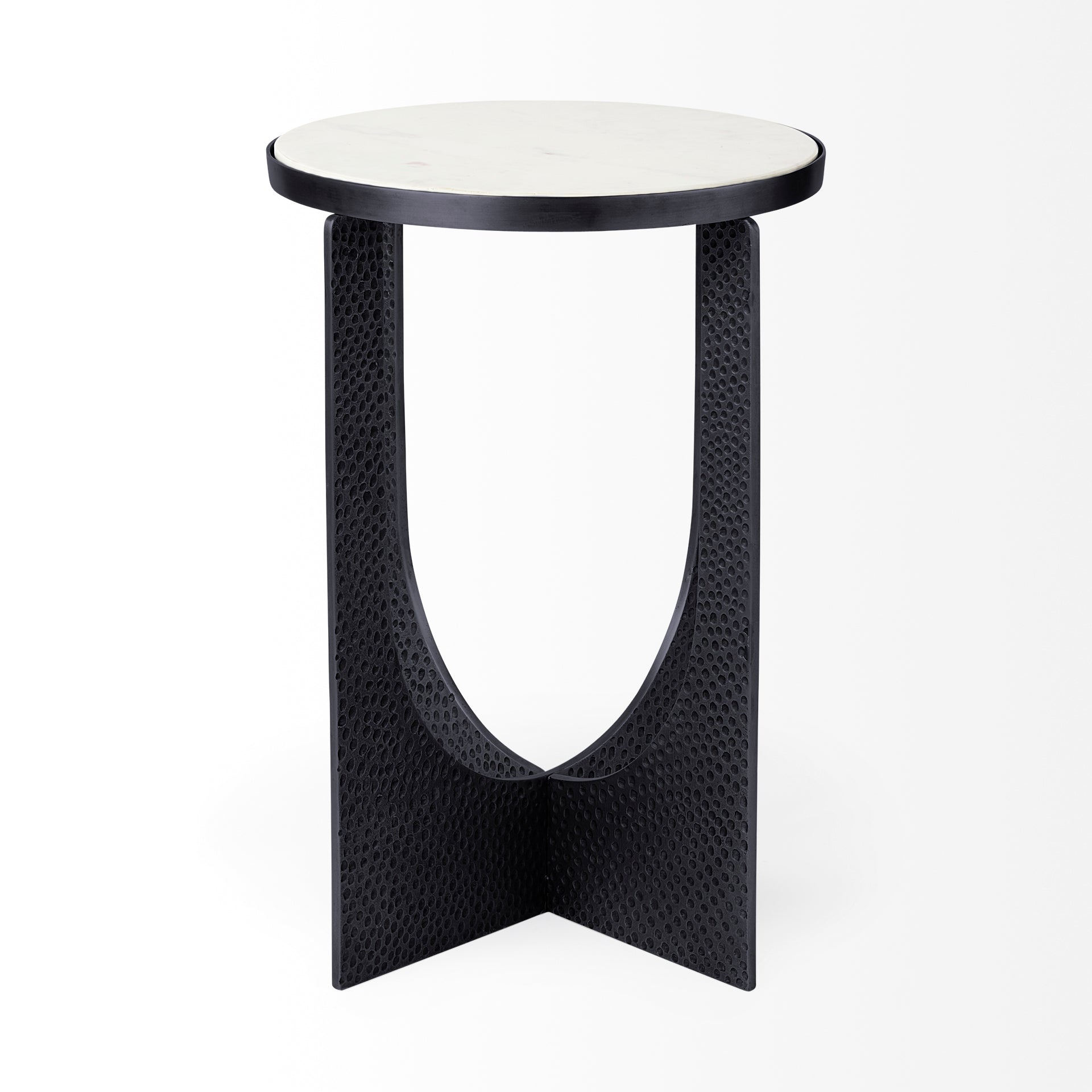 Preston White Marble Top with Matte Black Metal Accent Table Side & End Tables Mercana , Black Friday Sale Mercana Furniture Sale, Old Bones Co, Mid Century Furniture Sale, Four Hands Furniture, Black Friday Sale Preston White Marble Top with Matte Black Metal Accent Table,Gus Sale, Perigold Preston White Marble Top with Matte Black Metal Accent Table Side & End Tables Black Friday Sale , Perigold Sale Preston White Marble Top with Matte Black Metal Accent Table,Preston White Marble Top with Matte Black Met