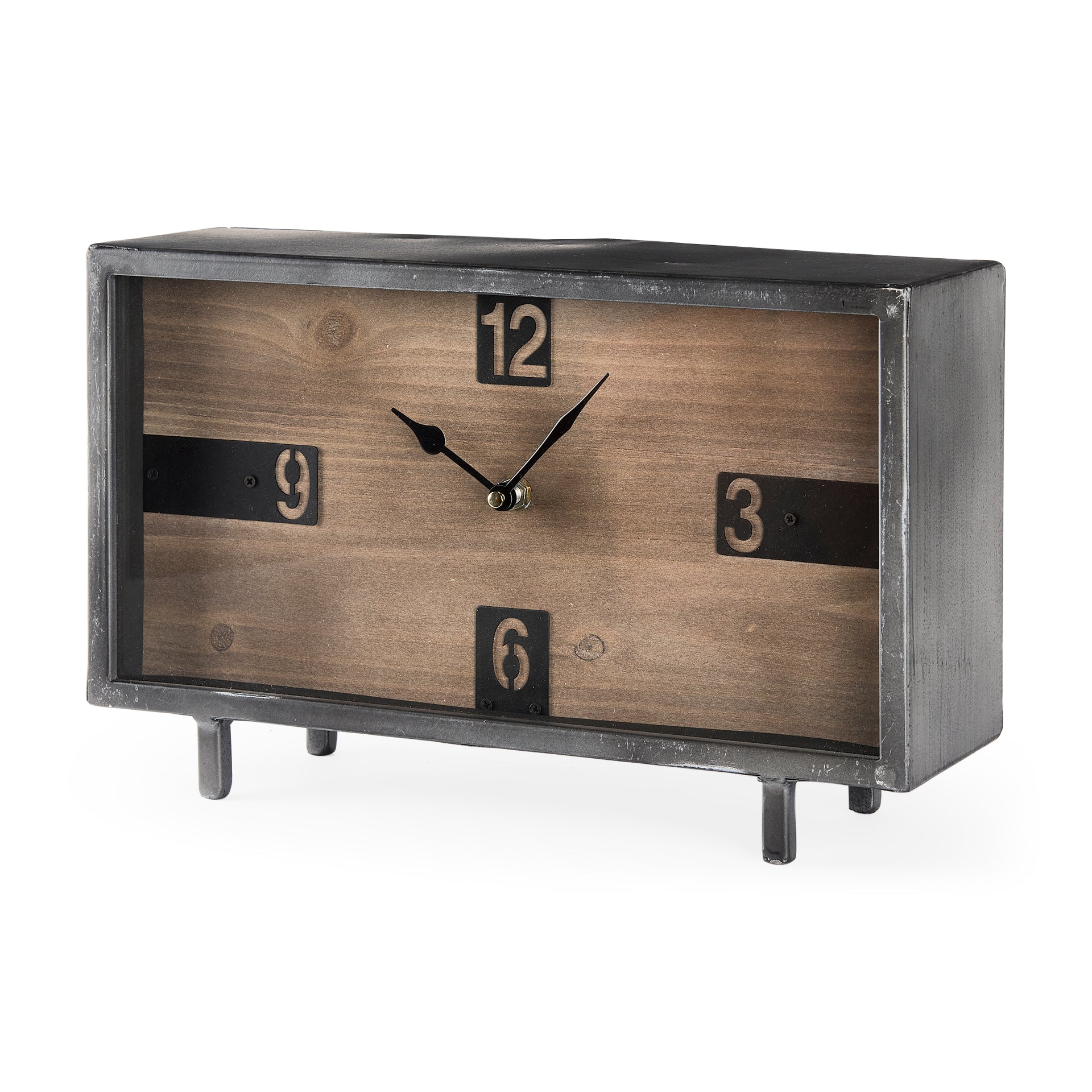 Harvey Black Metal and Wood Rectangular Table Clock Table Clocks Mercana , Black Friday Sale Mercana Furniture Sale, Old Bones Co, Mid Century Furniture Sale, Four Hands Furniture, Black Friday Sale Harvey Black Metal and Wood Rectangular Table Clock,Gus Sale, Perigold Harvey Black Metal and Wood Rectangular Table Clock Table Clocks Black Friday Sale , Perigold Sale Harvey Black Metal and Wood Rectangular Table Clock,Harvey Black Metal and Wood Rectangular Table Clock Lulu and Georgia, Burke Decor Sale Harv