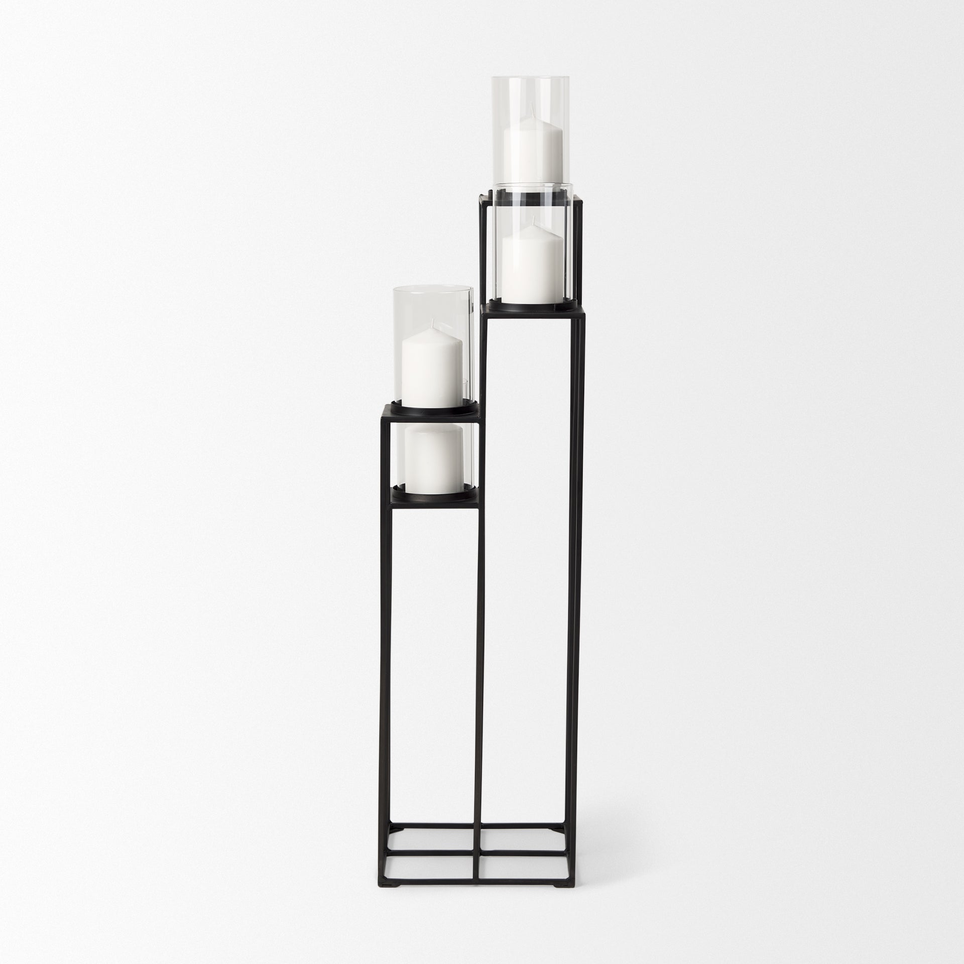 Cindy 4-Tier Matte Black Metal with Hurricane Glass Pillar Candle Floor Lantern Candle Holders Mercana , Black Friday Sale Mercana Furniture Sale, Old Bones Co, Mid Century Furniture Sale, Four Hands Furniture, Black Friday Sale Cindy 4-Tier Matte Black Metal with Hurricane Glass Pillar Candle Floor Lantern,Gus Sale, Perigold Cindy 4-Tier Matte Black Metal with Hurricane Glass Pillar Candle Floor Lantern Candle Holders Black Friday Sale , Perigold Sale Cindy 4-Tier Matte Black Metal with Hurricane Glass Pil