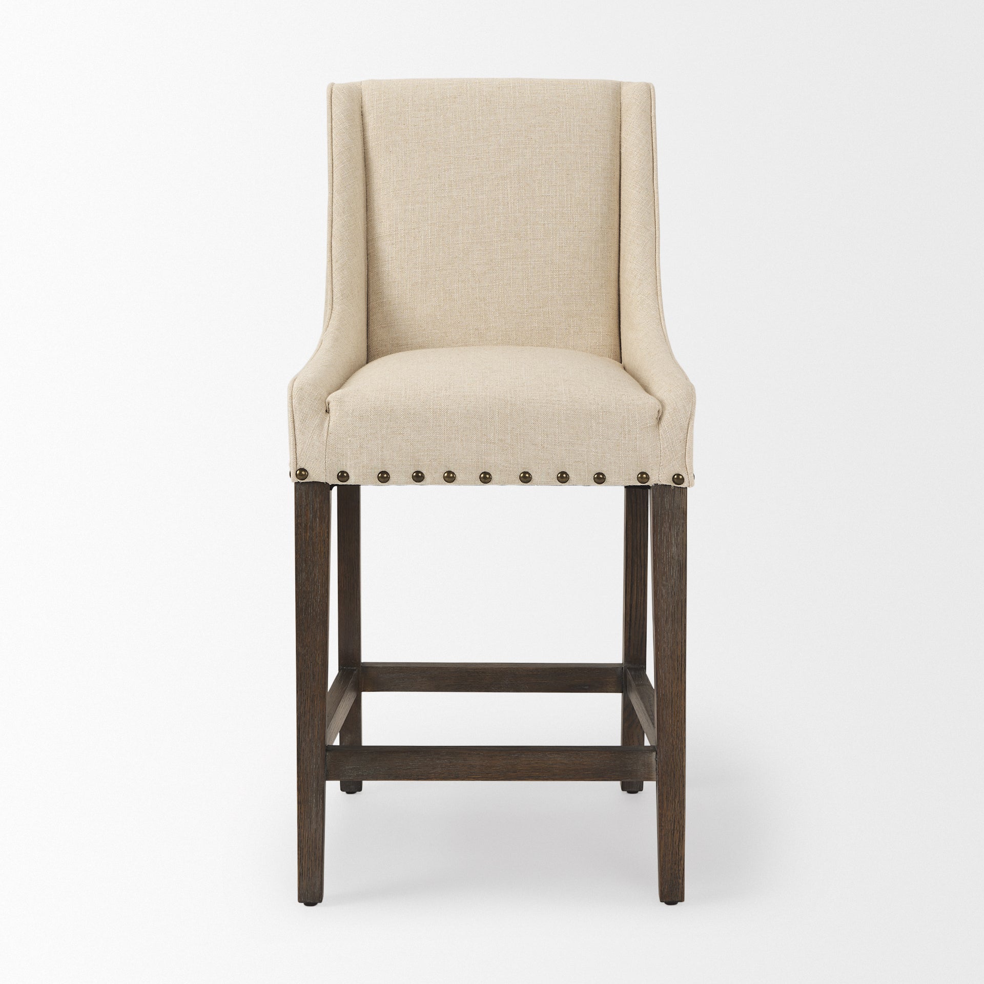 Kensington 27.5" Seat Height Wood Frame Counter Stool