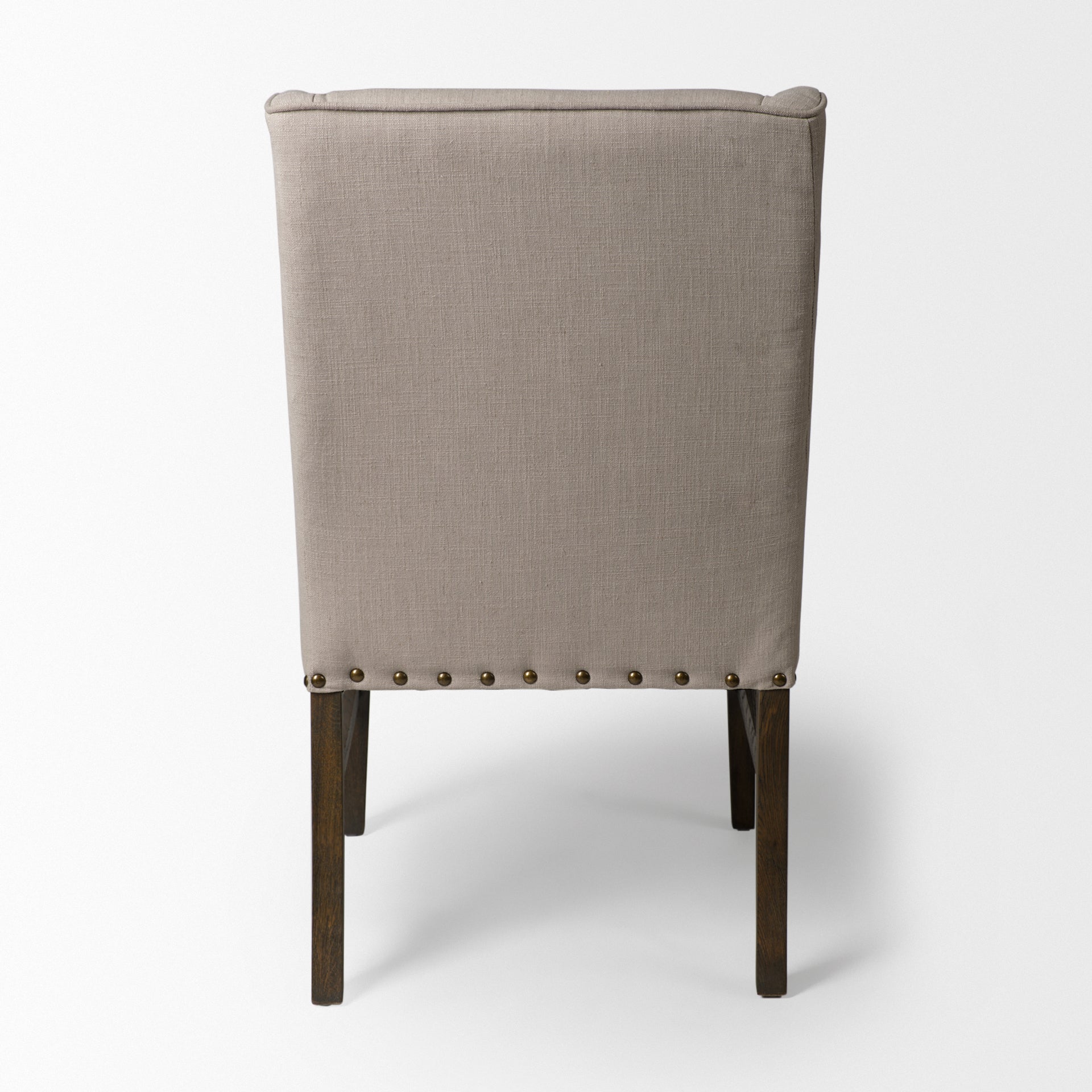 Kensington I Fabric and Solid Wood Dining Chair