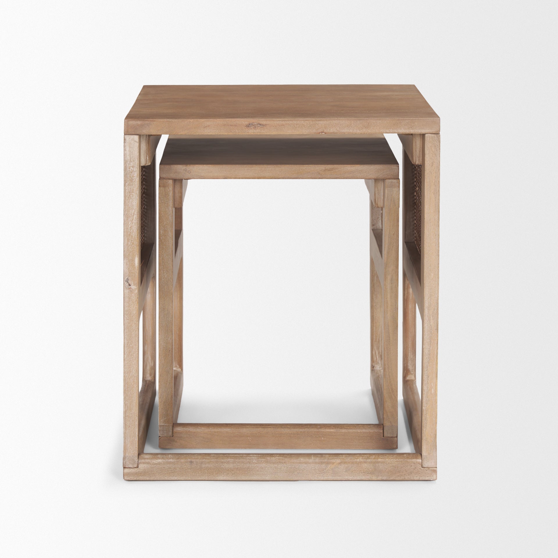 Grier Solid Wood with Cane Nesting Accent Tables - Set of 2 Side & End Tables Mercana , Black Friday Sale Mercana Furniture Sale, Old Bones Co, Mid Century Furniture Sale, Four Hands Furniture, Black Friday Sale Grier Solid Wood with Cane Nesting Accent Tables - Set of 2,Gus Sale, Perigold Grier Solid Wood with Cane Nesting Accent Tables - Set of 2 Side & End Tables Black Friday Sale , Perigold Sale Grier Solid Wood with Cane Nesting Accent Tables - Set of 2,Grier Solid Wood with Cane Nesting Accent Tables 