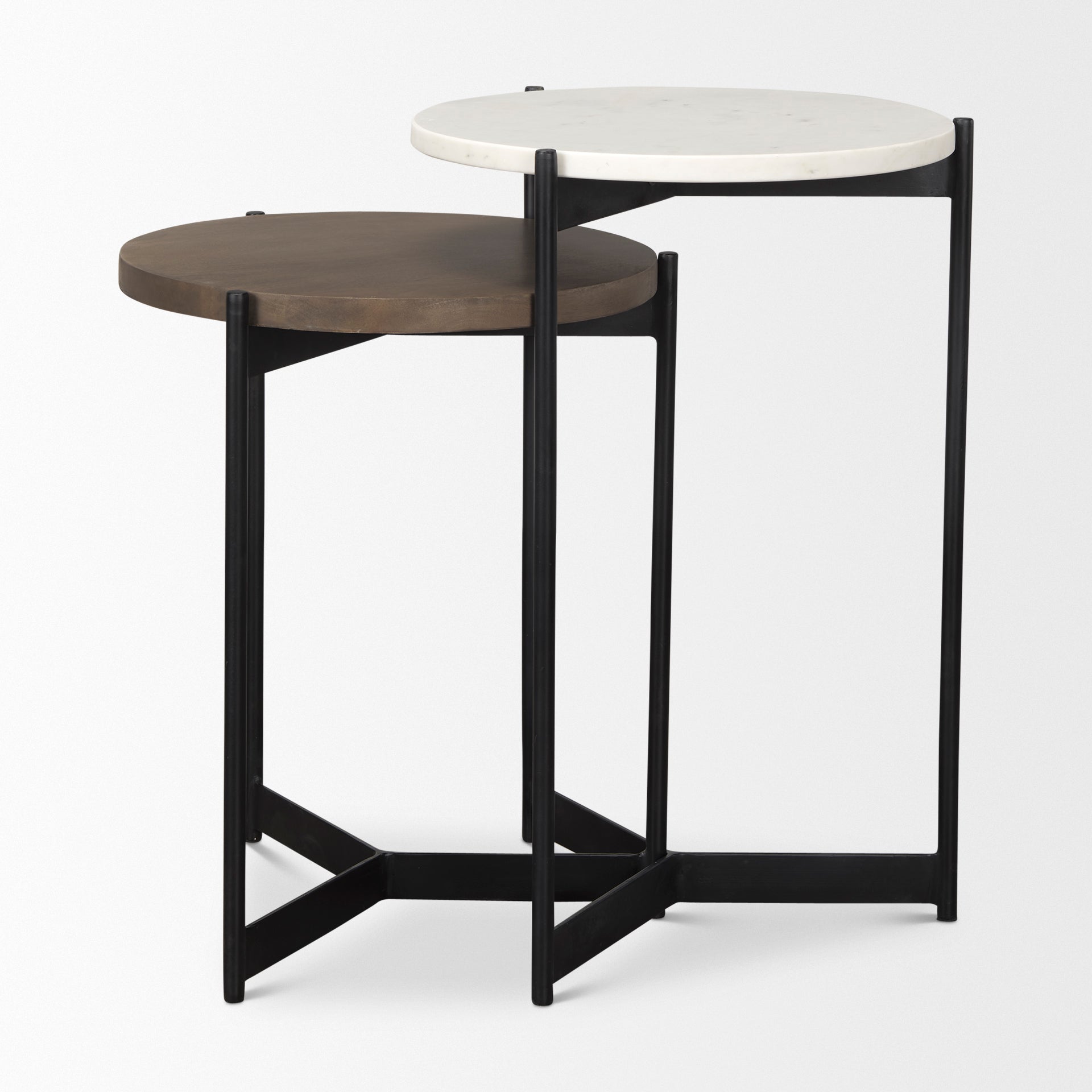Larkin Marble and Wood Round Tabletop Nesting End/Side Tables Side & End Tables Mercana , Black Friday Sale Mercana Furniture Sale, Old Bones Co, Mid Century Furniture Sale, Four Hands Furniture, Black Friday Sale Larkin Marble and Wood Round Tabletop Nesting End/Side Tables,Gus Sale, Perigold Larkin Marble and Wood Round Tabletop Nesting End/Side Tables Side & End Tables Black Friday Sale , Perigold Sale Larkin Marble and Wood Round Tabletop Nesting End/Side Tables,Larkin Marble and Wood Round Tabletop Nes