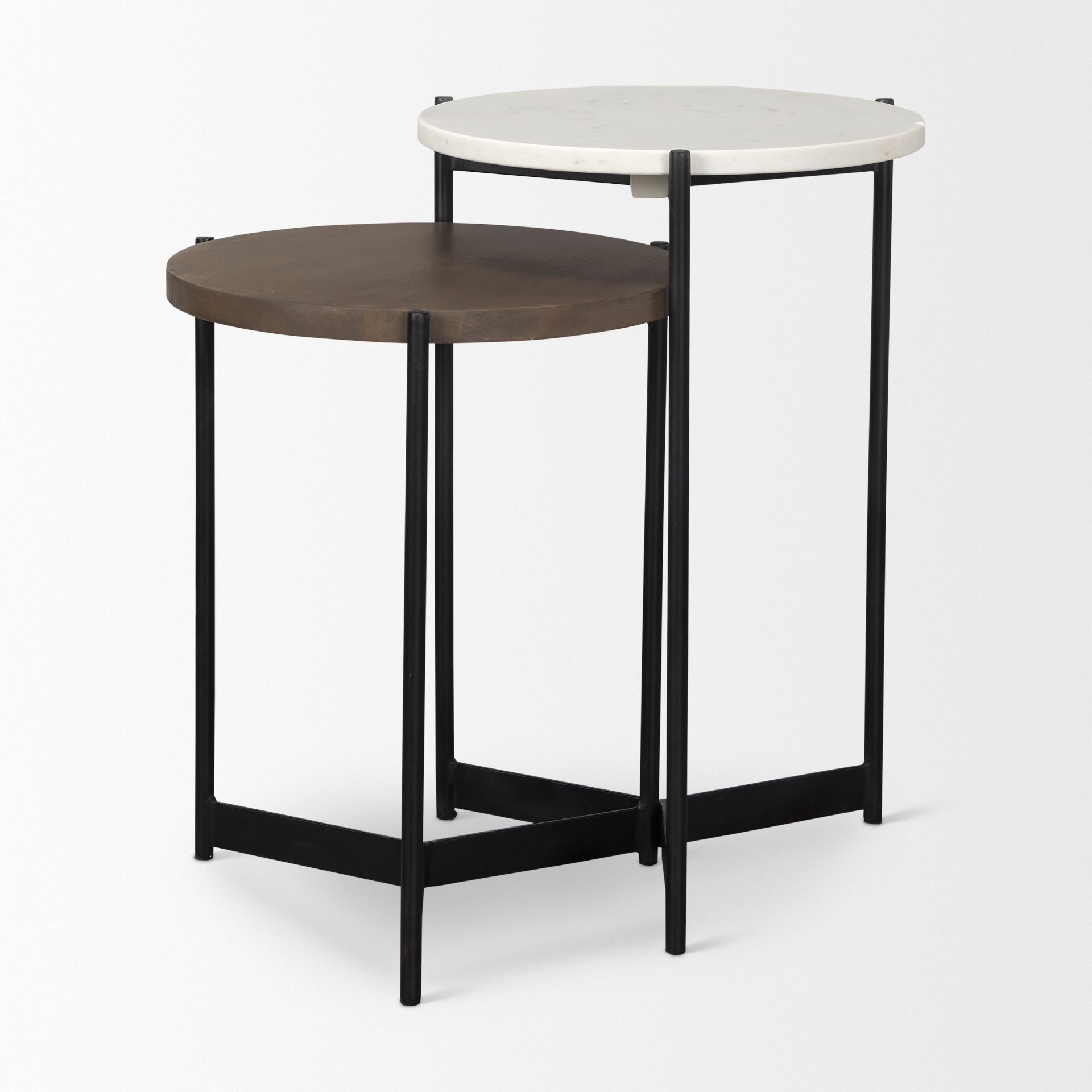 Larkin Marble and Wood Round Tabletop Nesting End/Side Tables Side & End Tables Mercana , Black Friday Sale Mercana Furniture Sale, Old Bones Co, Mid Century Furniture Sale, Four Hands Furniture, Black Friday Sale Larkin Marble and Wood Round Tabletop Nesting End/Side Tables,Gus Sale, Perigold Larkin Marble and Wood Round Tabletop Nesting End/Side Tables Side & End Tables Black Friday Sale , Perigold Sale Larkin Marble and Wood Round Tabletop Nesting End/Side Tables,Larkin Marble and Wood Round Tabletop Nes