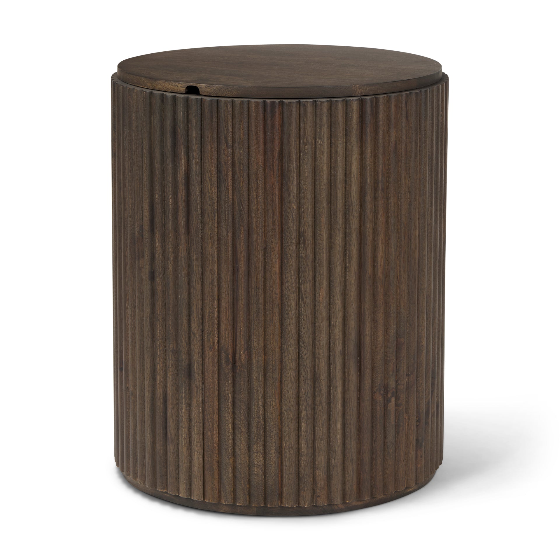 Terra Fluted Round Side Table Side & End Tables Mercana Dark Brown , Black Friday Sale Mercana Furniture Sale, Old Bones Co, Mid Century Furniture Sale, Four Hands Furniture, Black Friday Sale Terra Fluted Round Side Table,Gus Sale, Perigold Terra Fluted Round Side Table Side & End Tables Black Friday Sale , Perigold Sale Terra Fluted Round Side Table,Terra Fluted Round Side Table Lulu and Georgia, Burke Decor Sale Terra Fluted Round Side Table, www.oldbonesco.com