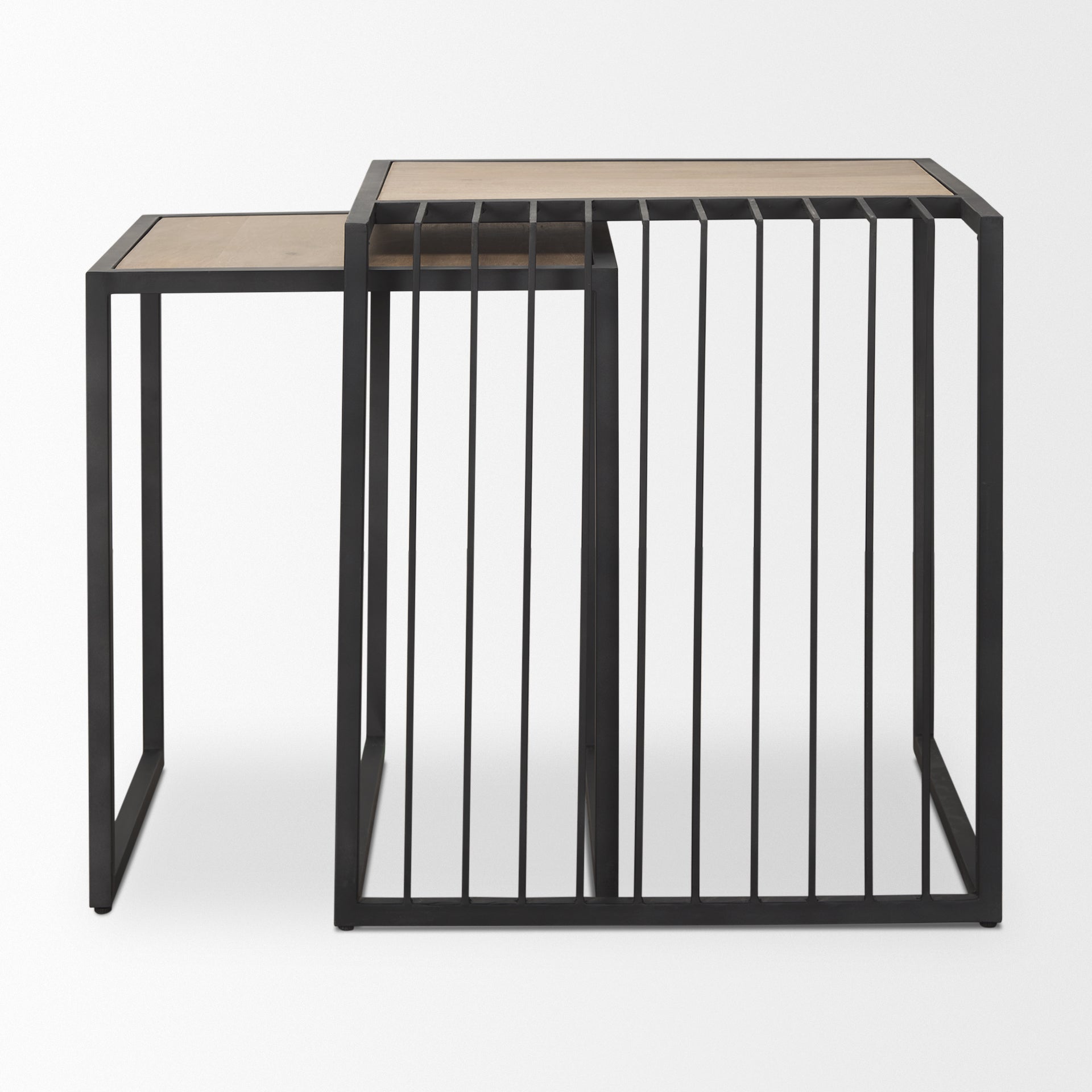 Miles Black Metal with Light Wood Nesting End/Side Table Side & End Tables Mercana , Black Friday Sale Mercana Furniture Sale, Old Bones Co, Mid Century Furniture Sale, Four Hands Furniture, Black Friday Sale Miles Black Metal with Light Wood Nesting End/Side Table,Gus Sale, Perigold Miles Black Metal with Light Wood Nesting End/Side Table Side & End Tables Black Friday Sale , Perigold Sale Miles Black Metal with Light Wood Nesting End/Side Table,Miles Black Metal with Light Wood Nesting End/Side Table Lulu