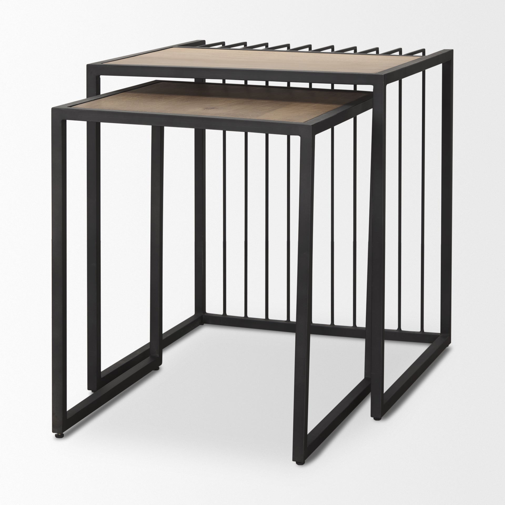 Miles Black Metal with Light Wood Nesting End/Side Table Side & End Tables Mercana , Black Friday Sale Mercana Furniture Sale, Old Bones Co, Mid Century Furniture Sale, Four Hands Furniture, Black Friday Sale Miles Black Metal with Light Wood Nesting End/Side Table,Gus Sale, Perigold Miles Black Metal with Light Wood Nesting End/Side Table Side & End Tables Black Friday Sale , Perigold Sale Miles Black Metal with Light Wood Nesting End/Side Table,Miles Black Metal with Light Wood Nesting End/Side Table Lulu