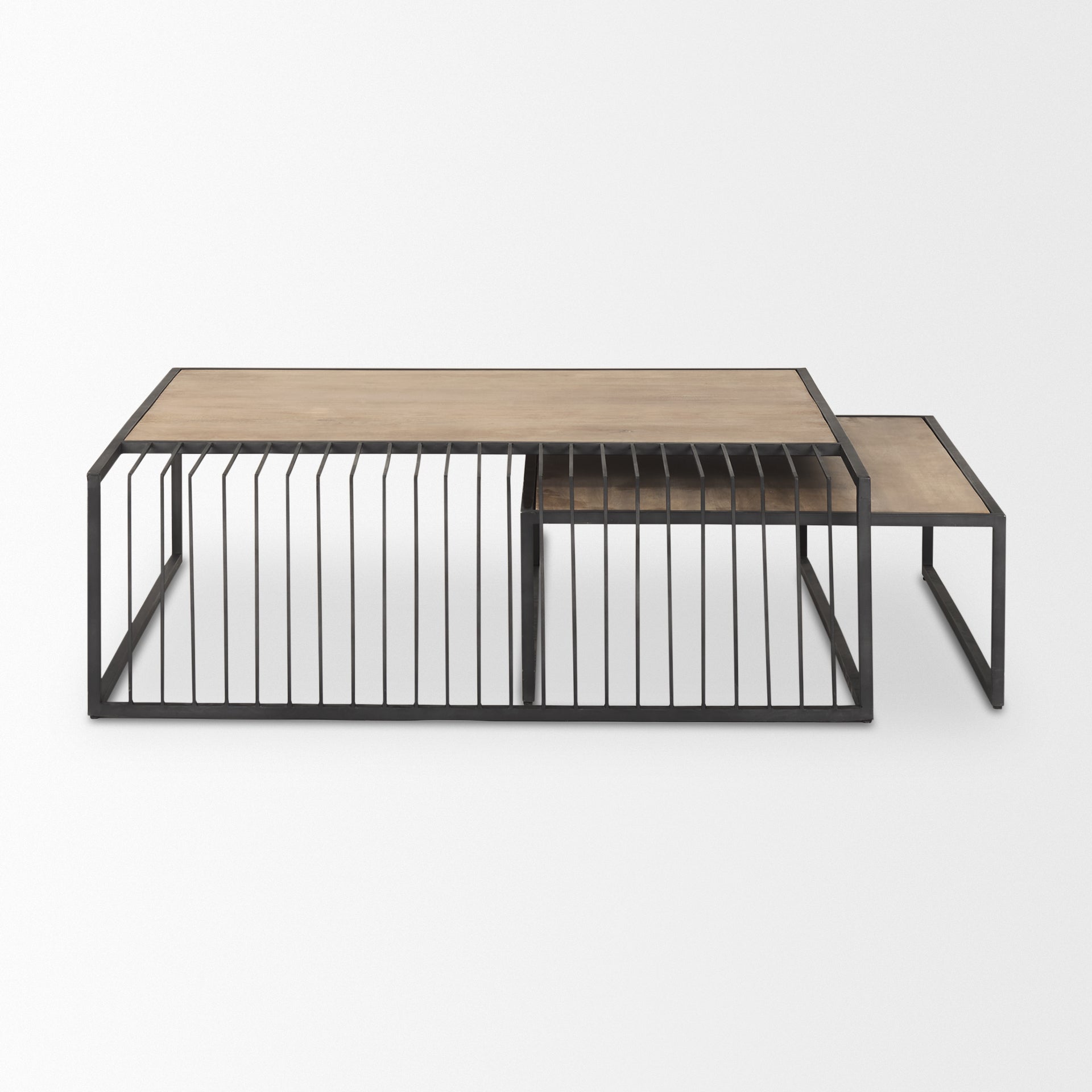 Miles Black Metal with Light Wood Nesting Coffee Table Coffee Tables Mercana , Black Friday Sale Mercana Furniture Sale, Old Bones Co, Mid Century Furniture Sale, Four Hands Furniture, Black Friday Sale Miles Black Metal with Light Wood Nesting Coffee Table,Gus Sale, Perigold Miles Black Metal with Light Wood Nesting Coffee Table Coffee Tables Black Friday Sale , Perigold Sale Miles Black Metal with Light Wood Nesting Coffee Table,Miles Black Metal with Light Wood Nesting Coffee Table Lulu and Georgia, Burk