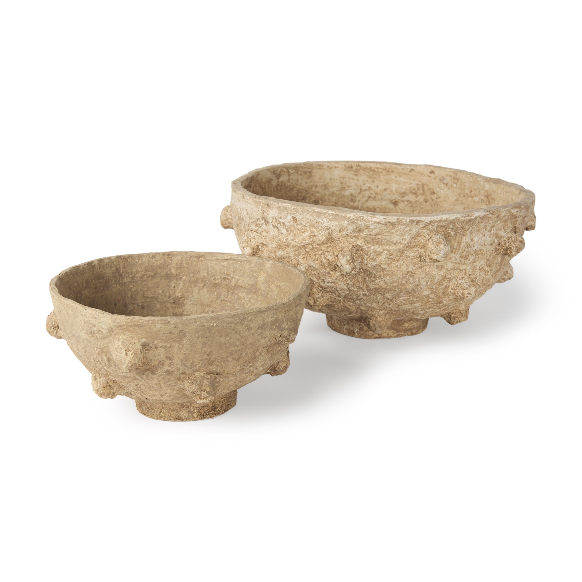 Sonam Beige Paper Mache Spiked Bowls - Set of 2 Bowls Mercana , Black Friday Sale Mercana Furniture Sale, Old Bones Co, Mid Century Furniture Sale, Four Hands Furniture, Black Friday Sale Sonam Beige Paper Mache Spiked Bowls - Set of 2,Gus Sale, Perigold Sonam Beige Paper Mache Spiked Bowls - Set of 2 Bowls Black Friday Sale , Perigold Sale Sonam Beige Paper Mache Spiked Bowls - Set of 2,Sonam Beige Paper Mache Spiked Bowls - Set of 2 Lulu and Georgia, Burke Decor Sale Sonam Beige Paper Mache Spiked Bowls -