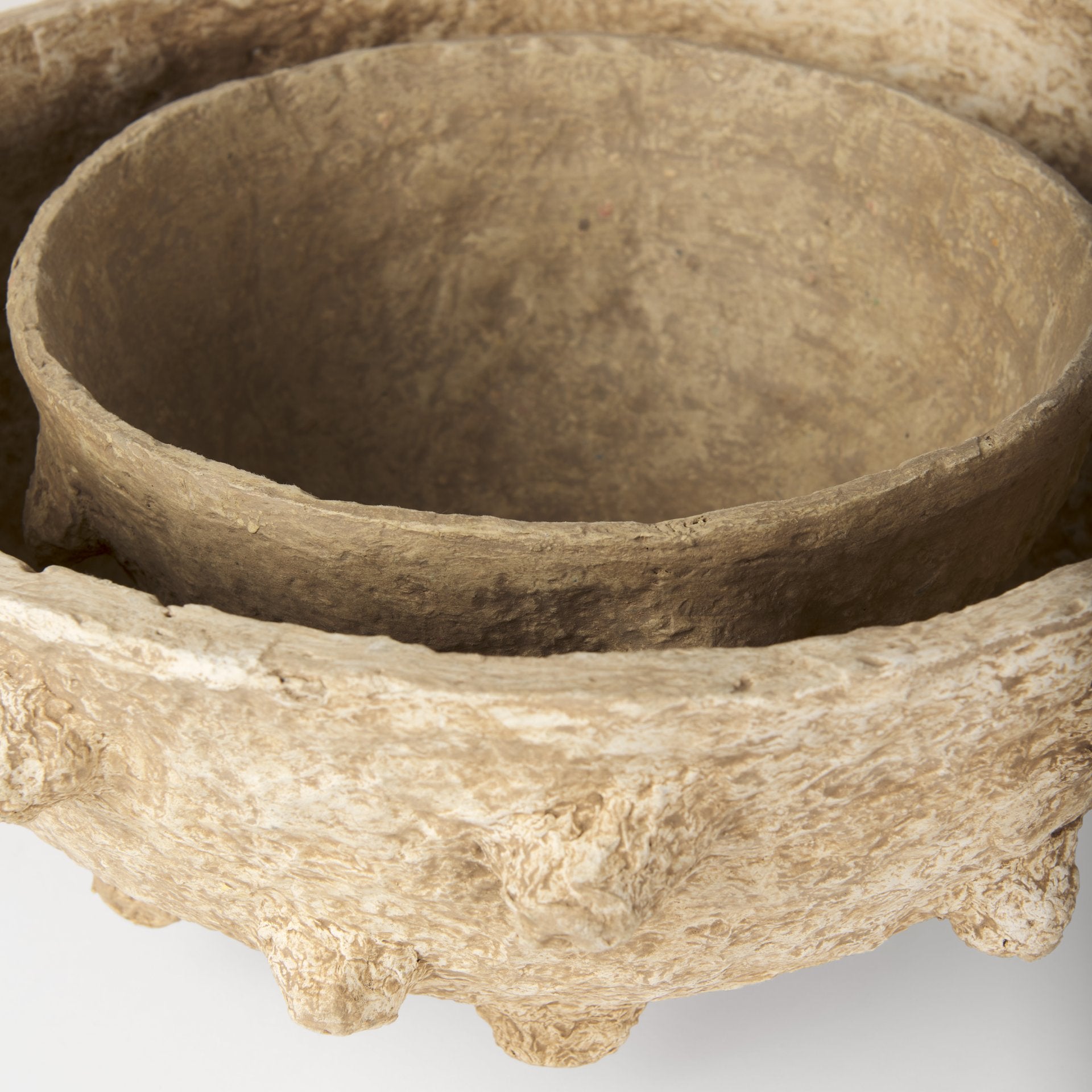 Sonam Beige Paper Mache Spiked Bowls - Set of 2 Bowls Mercana , Black Friday Sale Mercana Furniture Sale, Old Bones Co, Mid Century Furniture Sale, Four Hands Furniture, Black Friday Sale Sonam Beige Paper Mache Spiked Bowls - Set of 2,Gus Sale, Perigold Sonam Beige Paper Mache Spiked Bowls - Set of 2 Bowls Black Friday Sale , Perigold Sale Sonam Beige Paper Mache Spiked Bowls - Set of 2,Sonam Beige Paper Mache Spiked Bowls - Set of 2 Lulu and Georgia, Burke Decor Sale Sonam Beige Paper Mache Spiked Bowls -