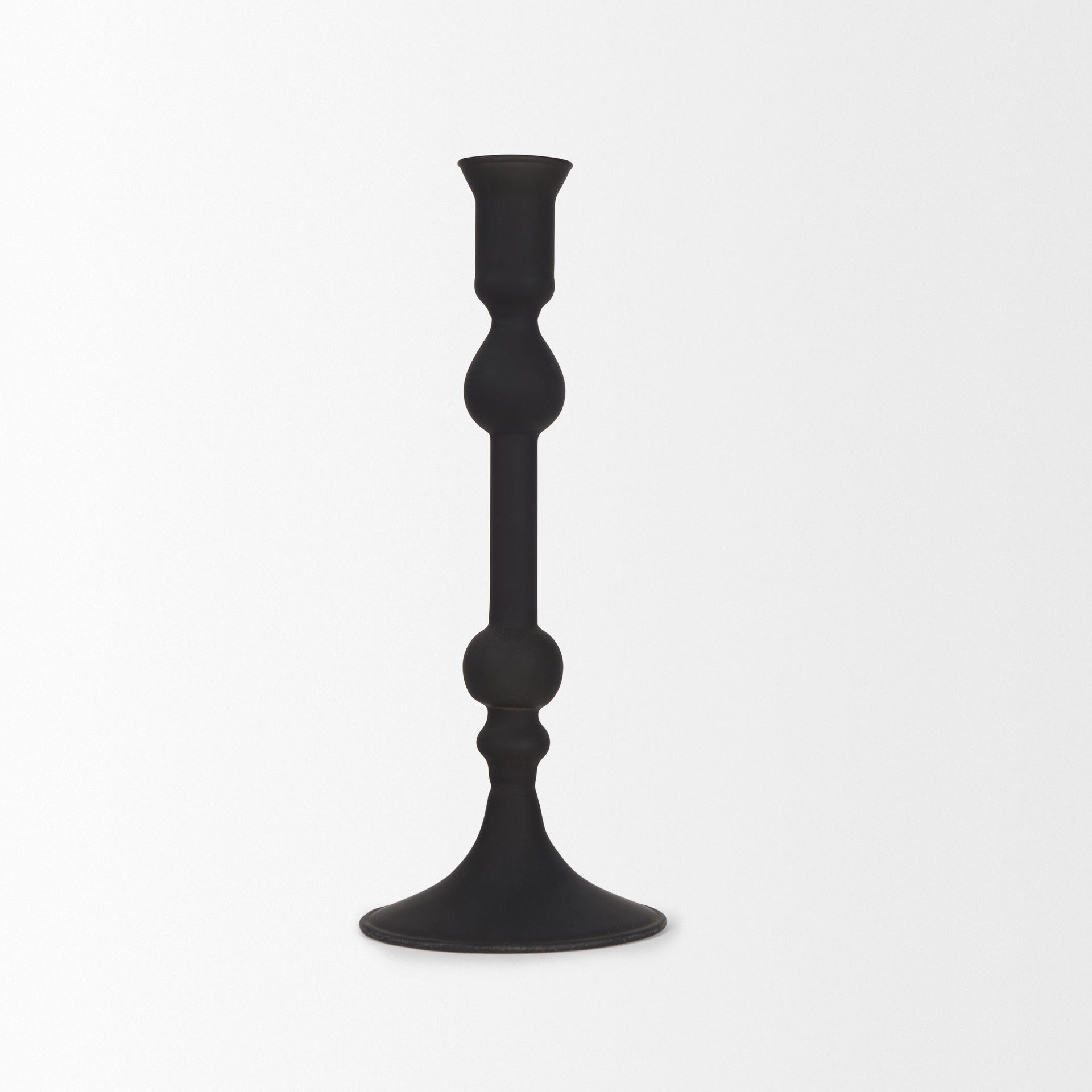 Haute Matte Black Blown Glass Candlestick Candle Holders Mercana , Black Friday Sale Mercana Furniture Sale, Old Bones Co, Mid Century Furniture Sale, Four Hands Furniture, Black Friday Sale Haute Matte Black Blown Glass Candlestick,Gus Sale, Perigold Haute Matte Black Blown Glass Candlestick Candle Holders Black Friday Sale , Perigold Sale Haute Matte Black Blown Glass Candlestick,Haute Matte Black Blown Glass Candlestick Lulu and Georgia, Burke Decor Sale Haute Matte Black Blown Glass Candlestick, www.old