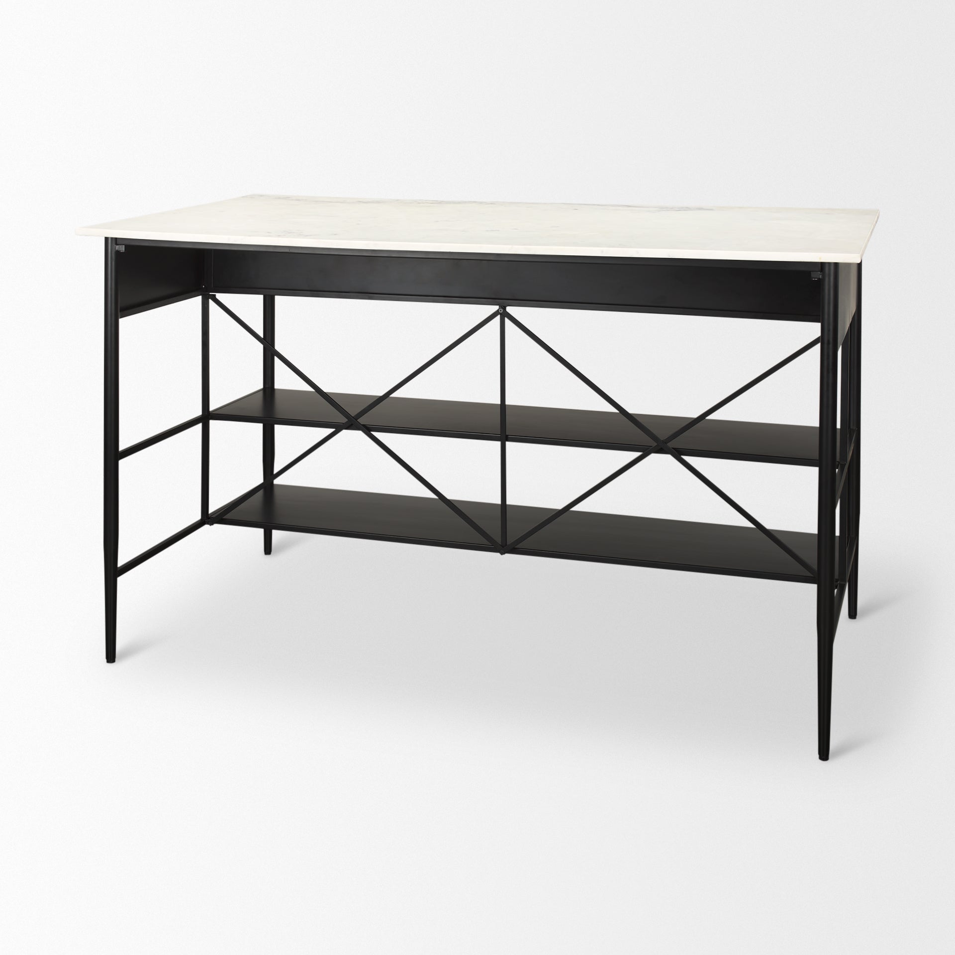 Amika White Marble Top Black Metal Base Kitchen Island Kitchen Islands Mercana , Black Friday Sale Mercana Furniture Sale, Old Bones Co, Mid Century Furniture Sale, Four Hands Furniture, Black Friday Sale Amika White Marble Top Black Metal Base Kitchen Island,Gus Sale, Perigold Amika White Marble Top Black Metal Base Kitchen Island Kitchen Islands Black Friday Sale , Perigold Sale Amika White Marble Top Black Metal Base Kitchen Island,Amika White Marble Top Black Metal Base Kitchen Island Lulu and Georgia, 