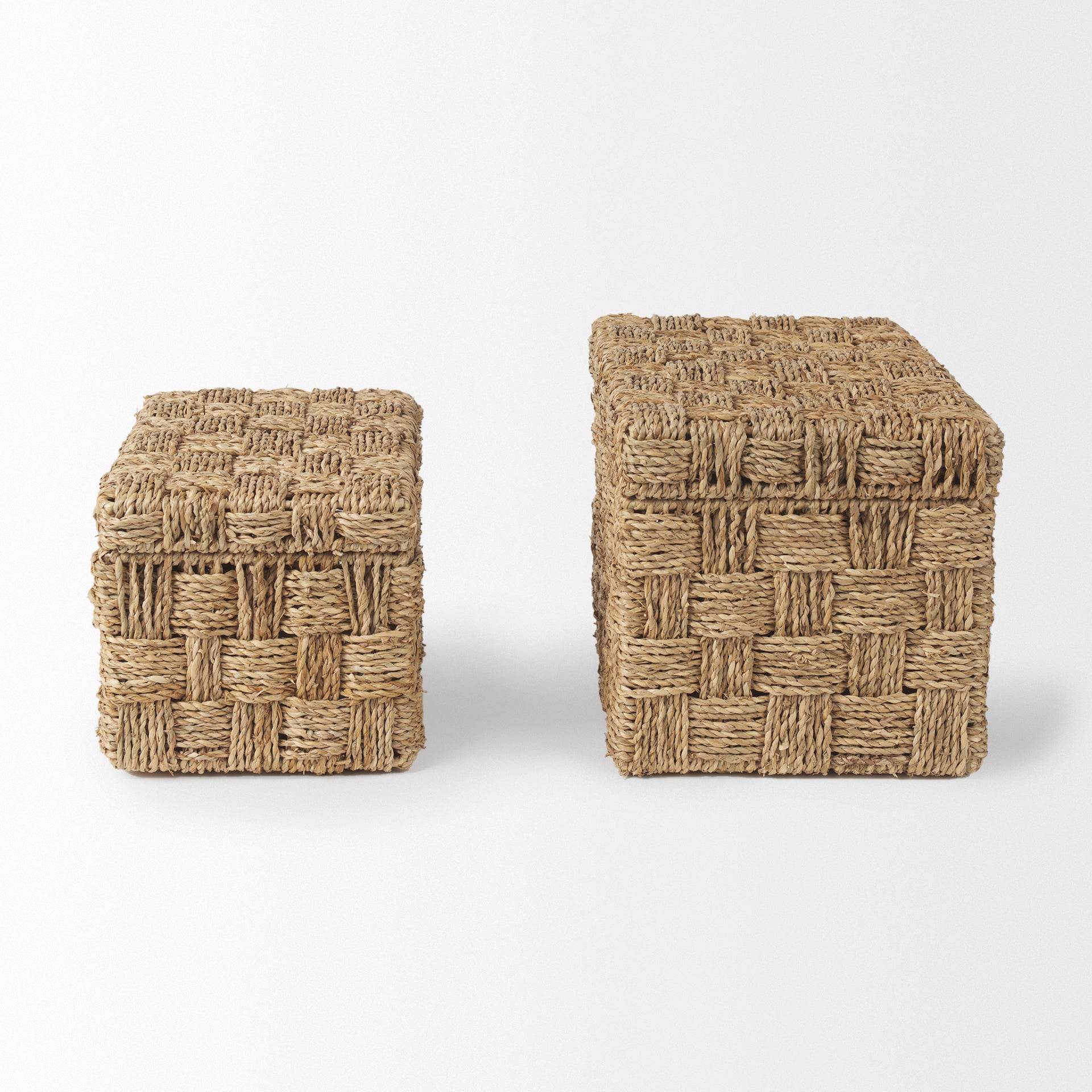 Hanalei Seagrass Boxes with Lids - Set of 2 Decorative Box Mercana , Black Friday Sale Mercana Furniture Sale, Old Bones Co, Mid Century Furniture Sale, Four Hands Furniture, Black Friday Sale Hanalei Seagrass Boxes with Lids - Set of 2,Gus Sale, Perigold Hanalei Seagrass Boxes with Lids - Set of 2 Decorative Box Black Friday Sale , Perigold Sale Hanalei Seagrass Boxes with Lids - Set of 2,Hanalei Seagrass Boxes with Lids - Set of 2 Lulu and Georgia, Burke Decor Sale Hanalei Seagrass Boxes with Lids - Set o