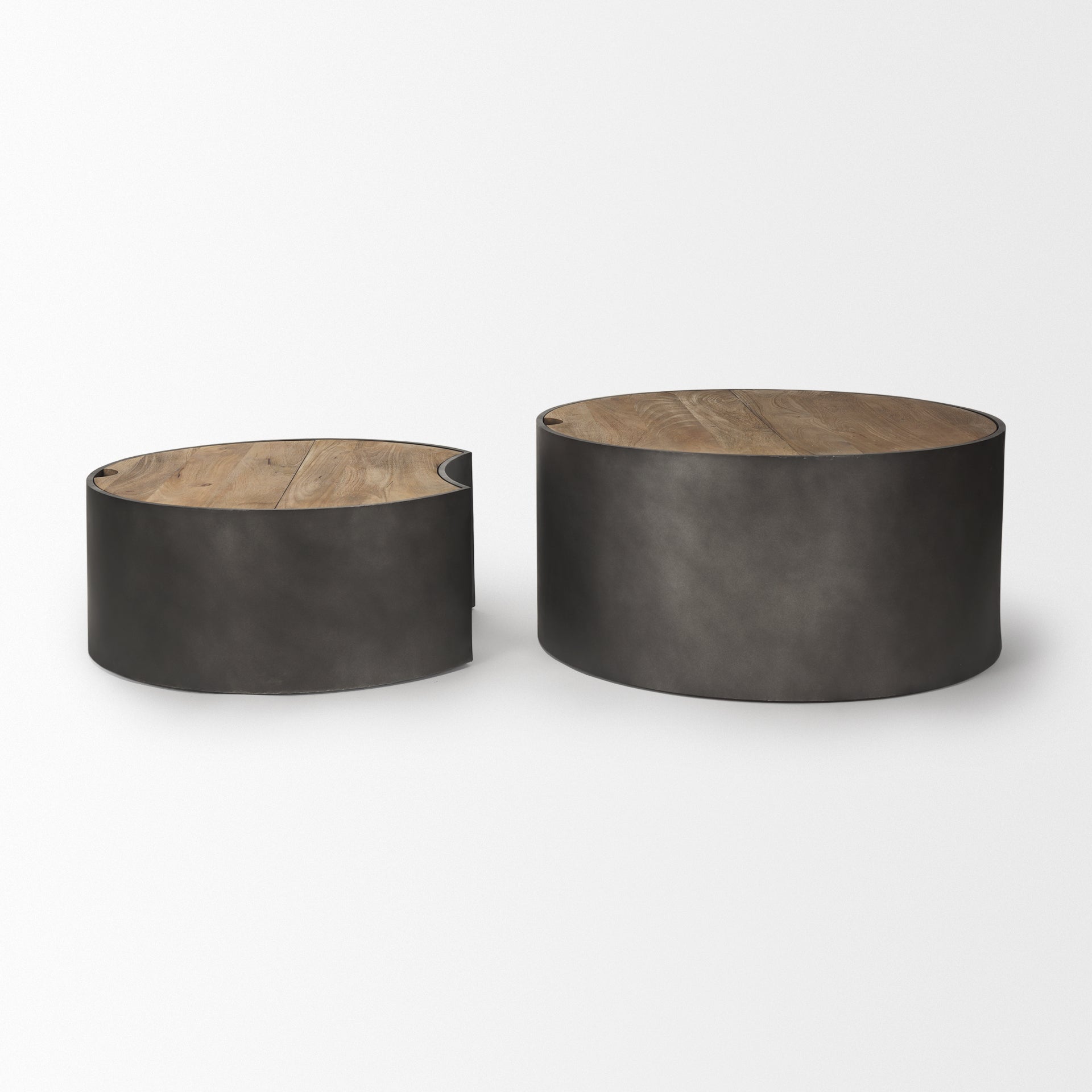 Eclipse Metal Drum Base with Wood Top Nested Coffee Table Coffee Tables Mercana , Black Friday Sale Mercana Furniture Sale, Old Bones Co, Mid Century Furniture Sale, Four Hands Furniture, Black Friday Sale Eclipse Metal Drum Base with Wood Top Nested Coffee Table,Gus Sale, Perigold Eclipse Metal Drum Base with Wood Top Nested Coffee Table Coffee Tables Black Friday Sale , Perigold Sale Eclipse Metal Drum Base with Wood Top Nested Coffee Table,Eclipse Metal Drum Base with Wood Top Nested Coffee Table Lulu an