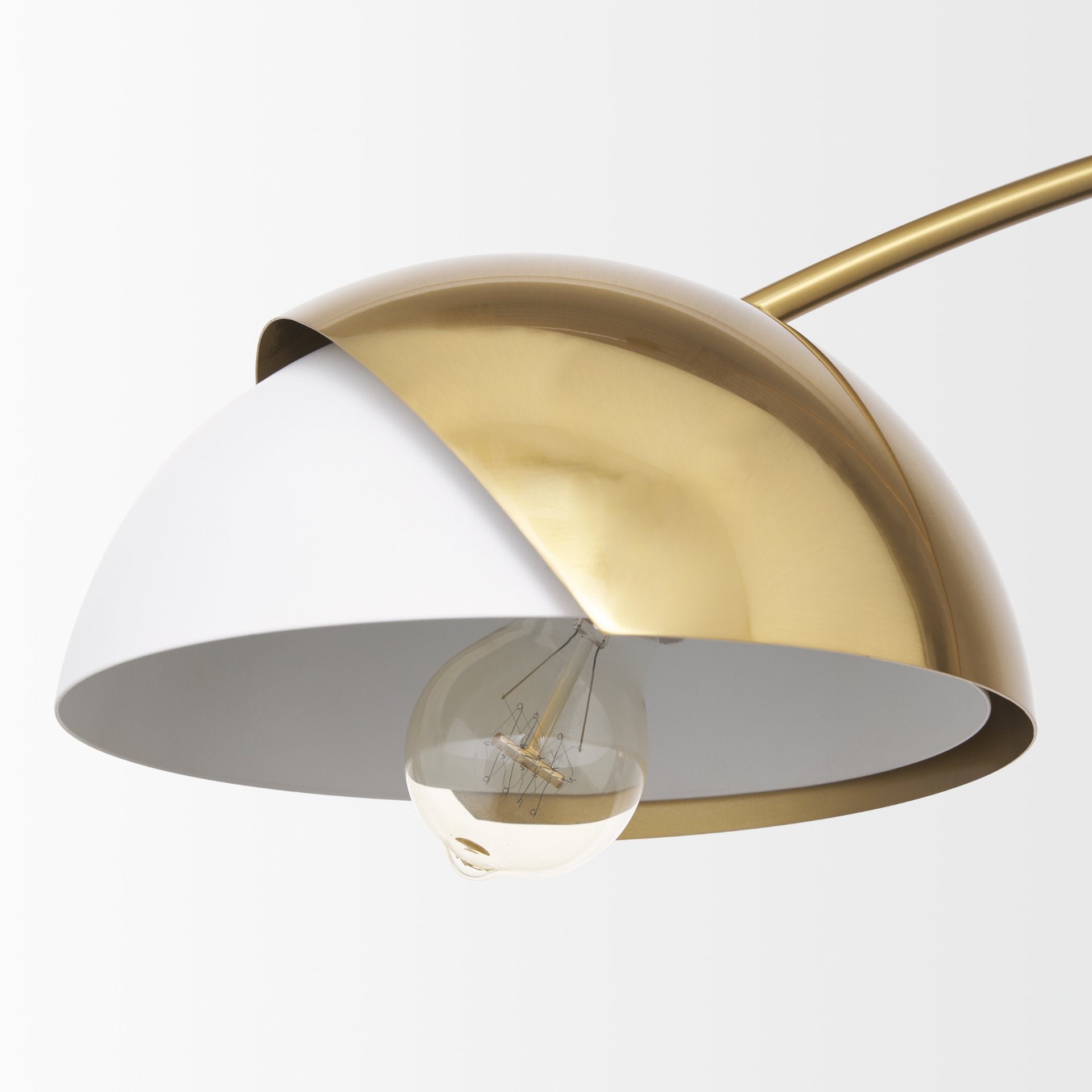 Cybill Brushed Brass with White Metal Shades 2-Light Chandelier Chandeliers Mercana , Black Friday Sale Mercana Furniture Sale, Old Bones Co, Mid Century Furniture Sale, Four Hands Furniture, Black Friday Sale Cybill Brushed Brass with White Metal Shades 2-Light Chandelier,Gus Sale, Perigold Cybill Brushed Brass with White Metal Shades 2-Light Chandelier Chandeliers Black Friday Sale , Perigold Sale Cybill Brushed Brass with White Metal Shades 2-Light Chandelier,Cybill Brushed Brass with White Metal Shades 
