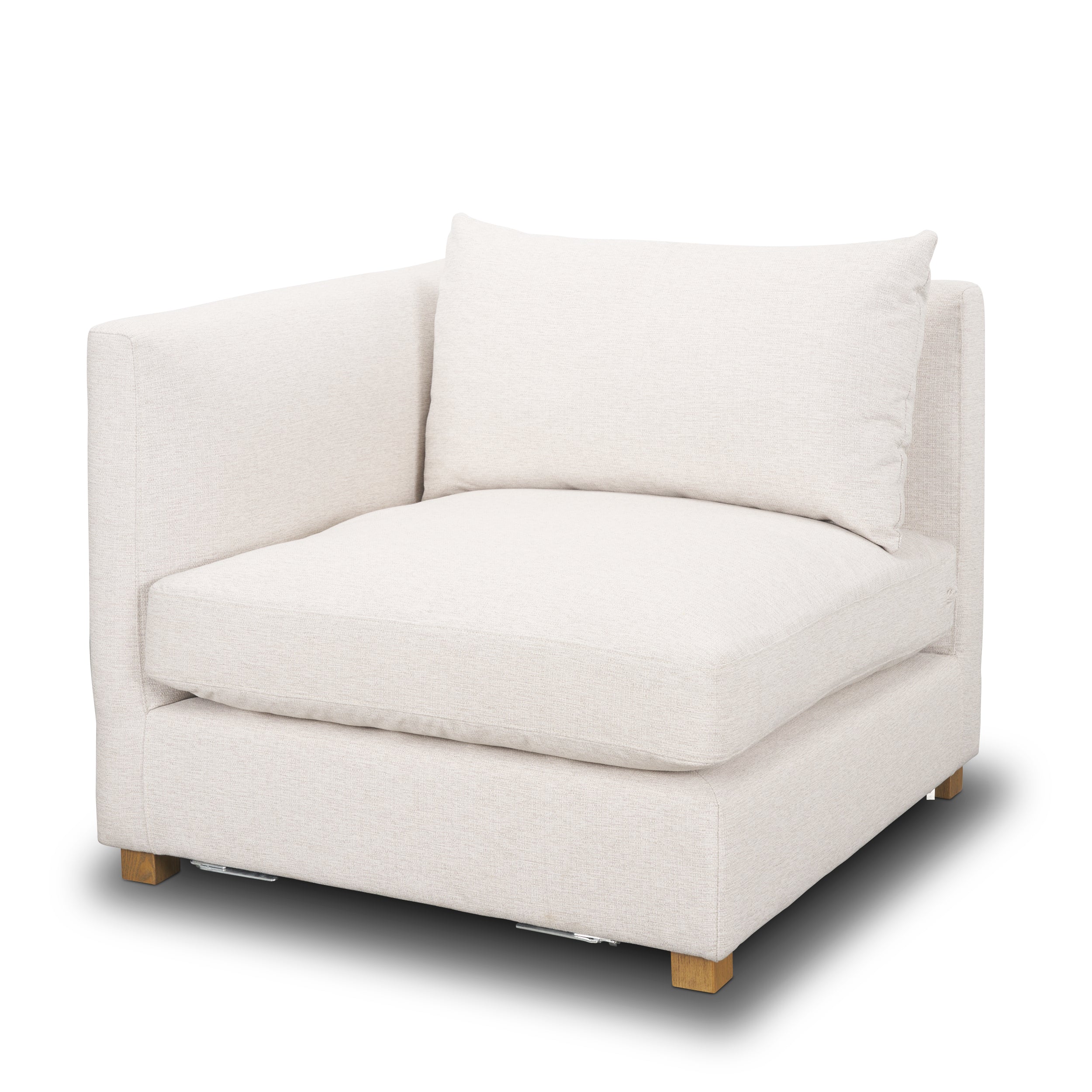 Halston Performance Fabric Sectional Piece