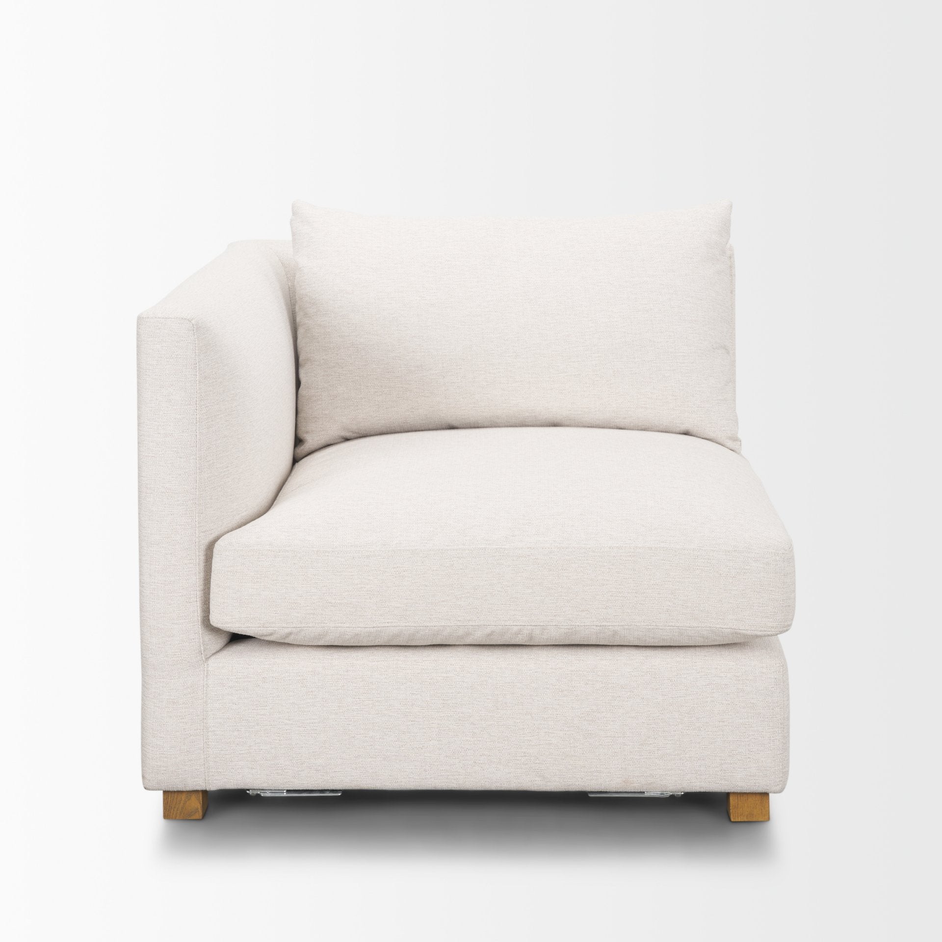 Halston Performance Fabric Sectional Piece