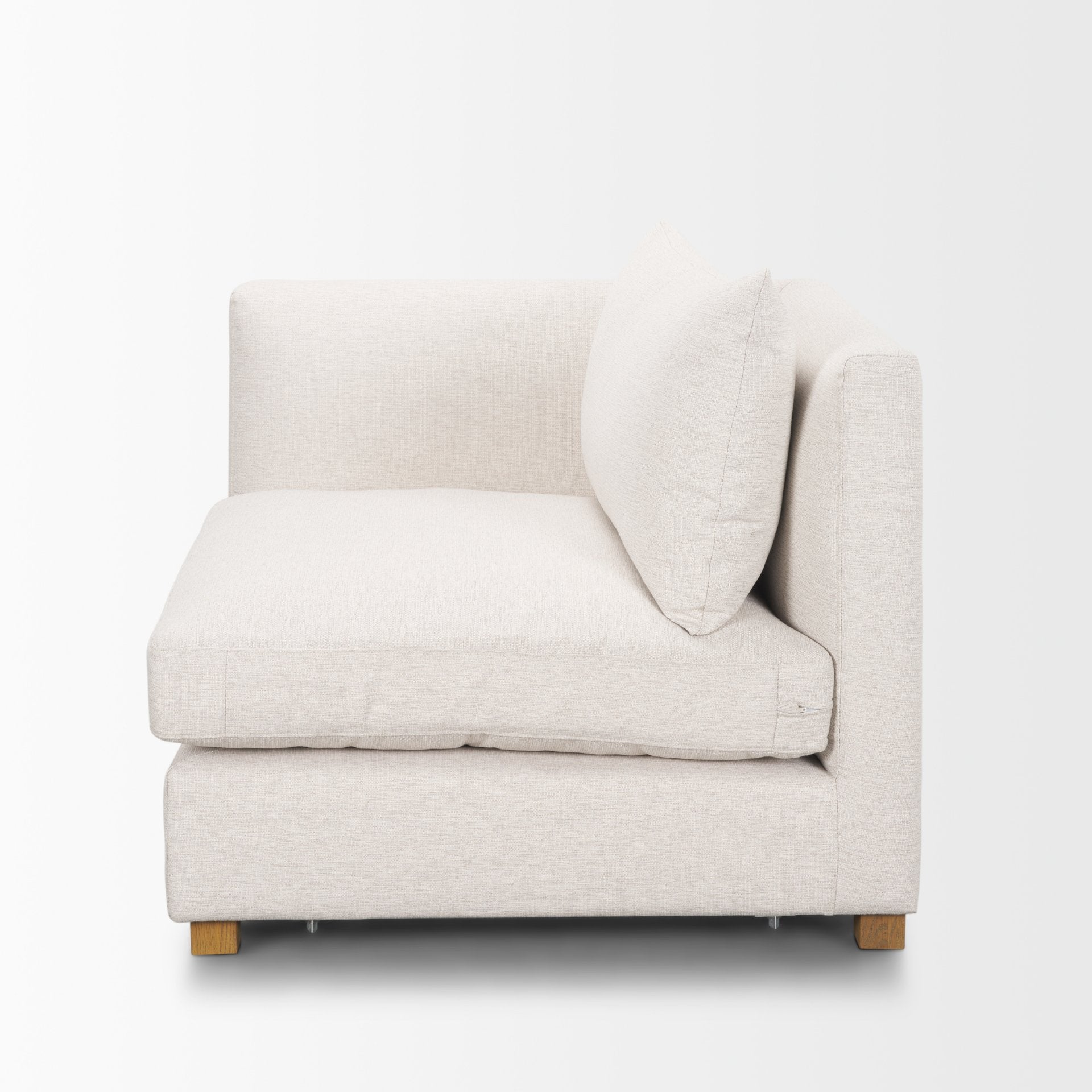 Halston Performance Fabric Sectional Piece