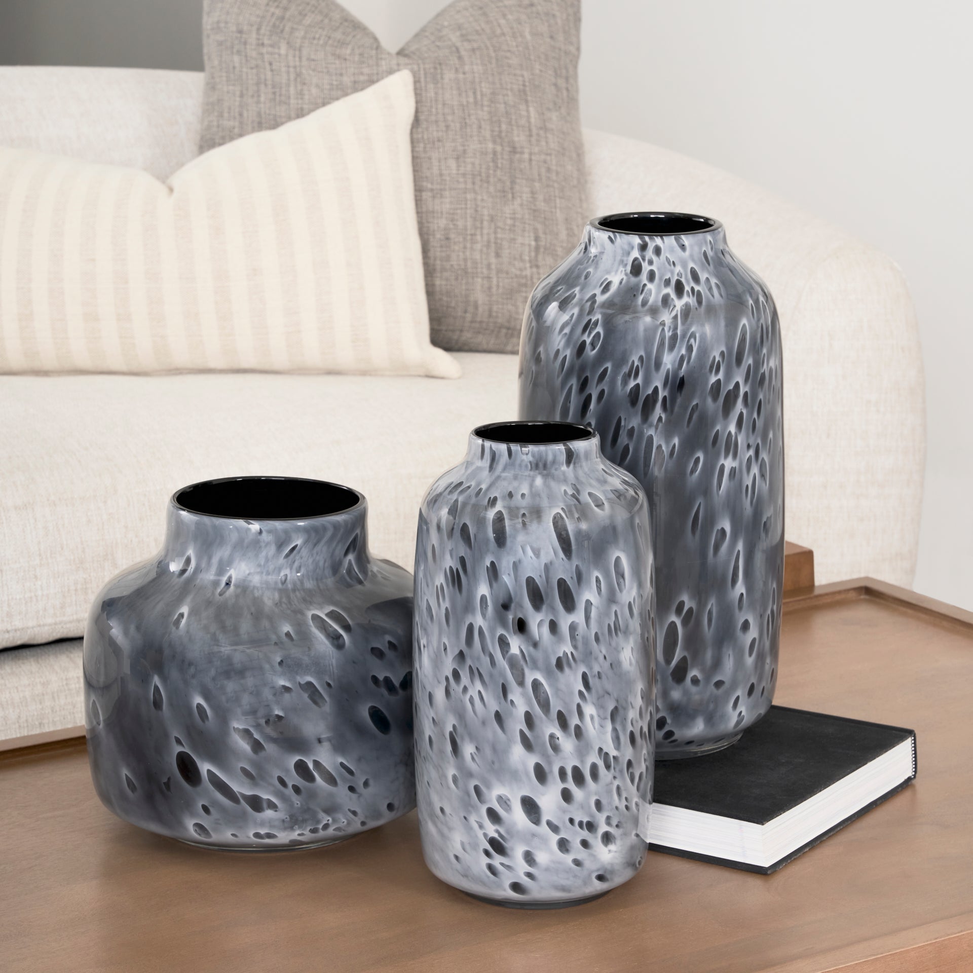 Masai Black Mottled Glass Vase Vases Mercana , Black Friday Sale Mercana Furniture Sale, Old Bones Co, Mid Century Furniture Sale, Four Hands Furniture, Black Friday Sale Masai Black Mottled Glass Vase,Gus Sale, Perigold Masai Black Mottled Glass Vase Vases Black Friday Sale , Perigold Sale Masai Black Mottled Glass Vase,Masai Black Mottled Glass Vase Lulu and Georgia, Burke Decor Sale Masai Black Mottled Glass Vase, www.oldbonesco.com