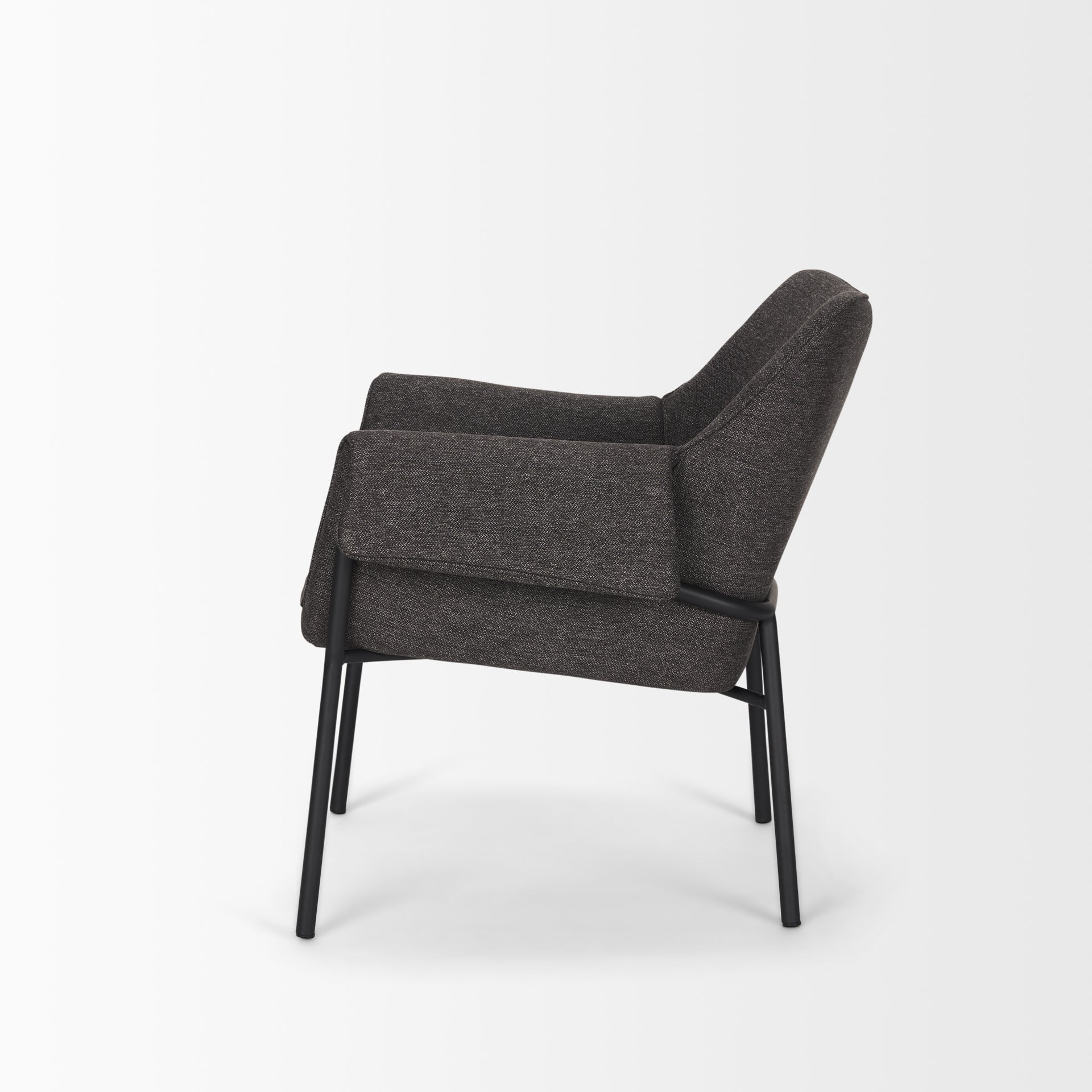 Brently Matte Black Metal Legs Accent Chair Accent Chairs Mercana , Black Friday Sale Mercana Furniture Sale, Old Bones Co, Mid Century Furniture Sale, Four Hands Furniture, Black Friday Sale Brently Matte Black Metal Legs Accent Chair,Gus Sale, Perigold Brently Matte Black Metal Legs Accent Chair Accent Chairs Black Friday Sale , Perigold Sale Brently Matte Black Metal Legs Accent Chair,Brently Matte Black Metal Legs Accent Chair Lulu and Georgia, Burke Decor Sale Brently Matte Black Metal Legs Accent Chai