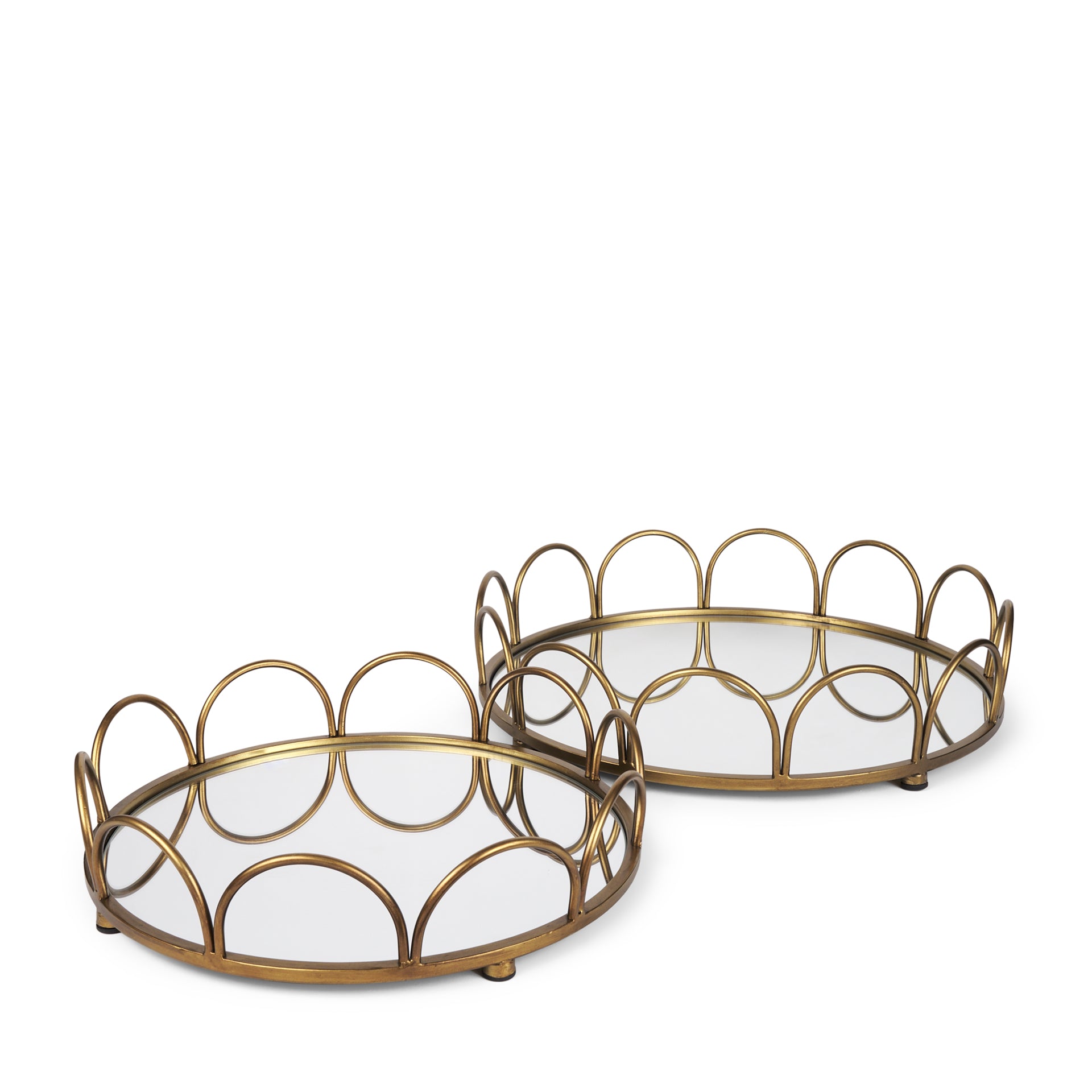 Lenore Round Metal/Mirror Tray - Set of 2 Trays & Containers Mercana Gold , Black Friday Sale Mercana Furniture Sale, Old Bones Co, Mid Century Furniture Sale, Four Hands Furniture, Black Friday Sale Lenore Round Metal/Mirror Tray - Set of 2,Gus Sale, Perigold Lenore Round Metal/Mirror Tray - Set of 2 Trays & Containers Black Friday Sale , Perigold Sale Lenore Round Metal/Mirror Tray - Set of 2,Lenore Round Metal/Mirror Tray - Set of 2 Lulu and Georgia, Burke Decor Sale Lenore Round Metal/Mirror Tray - Set 